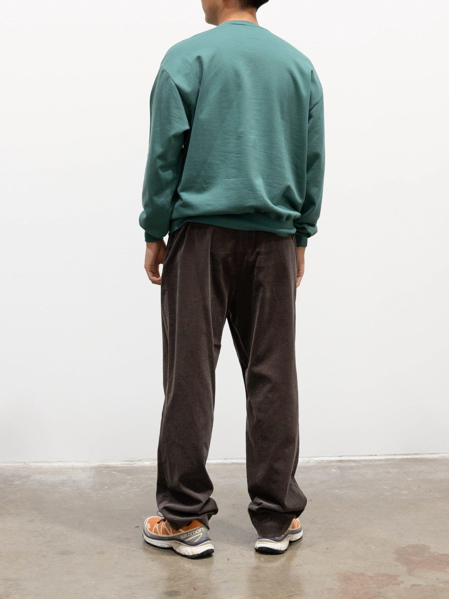 Namu Shop - Auralee Elastic High Gauge Sweat Pullover - Dark Navy