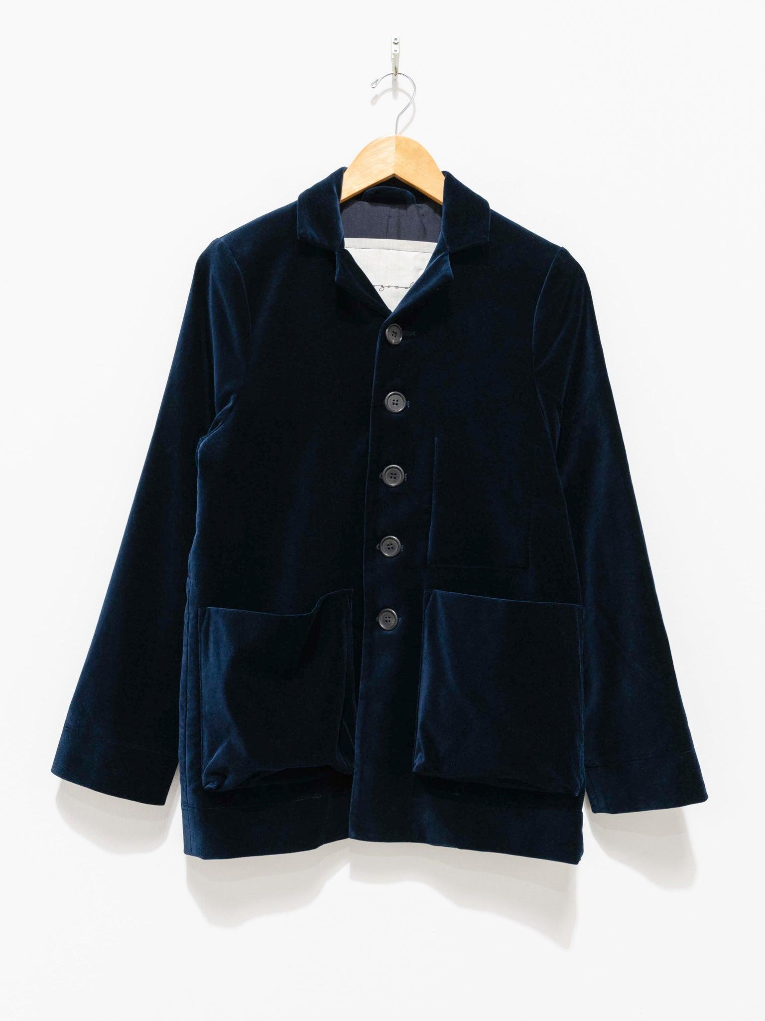 Namu Shop - Toogood The Photographer Jacket - Ink Cotton Velvet