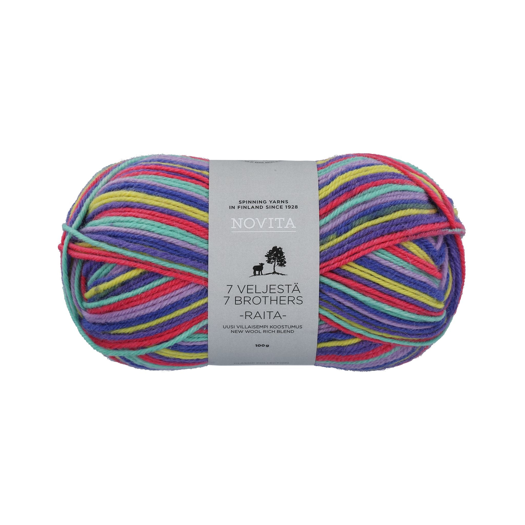 フィンランドで愛され続けるソックヤーン (編み図プレゼント中