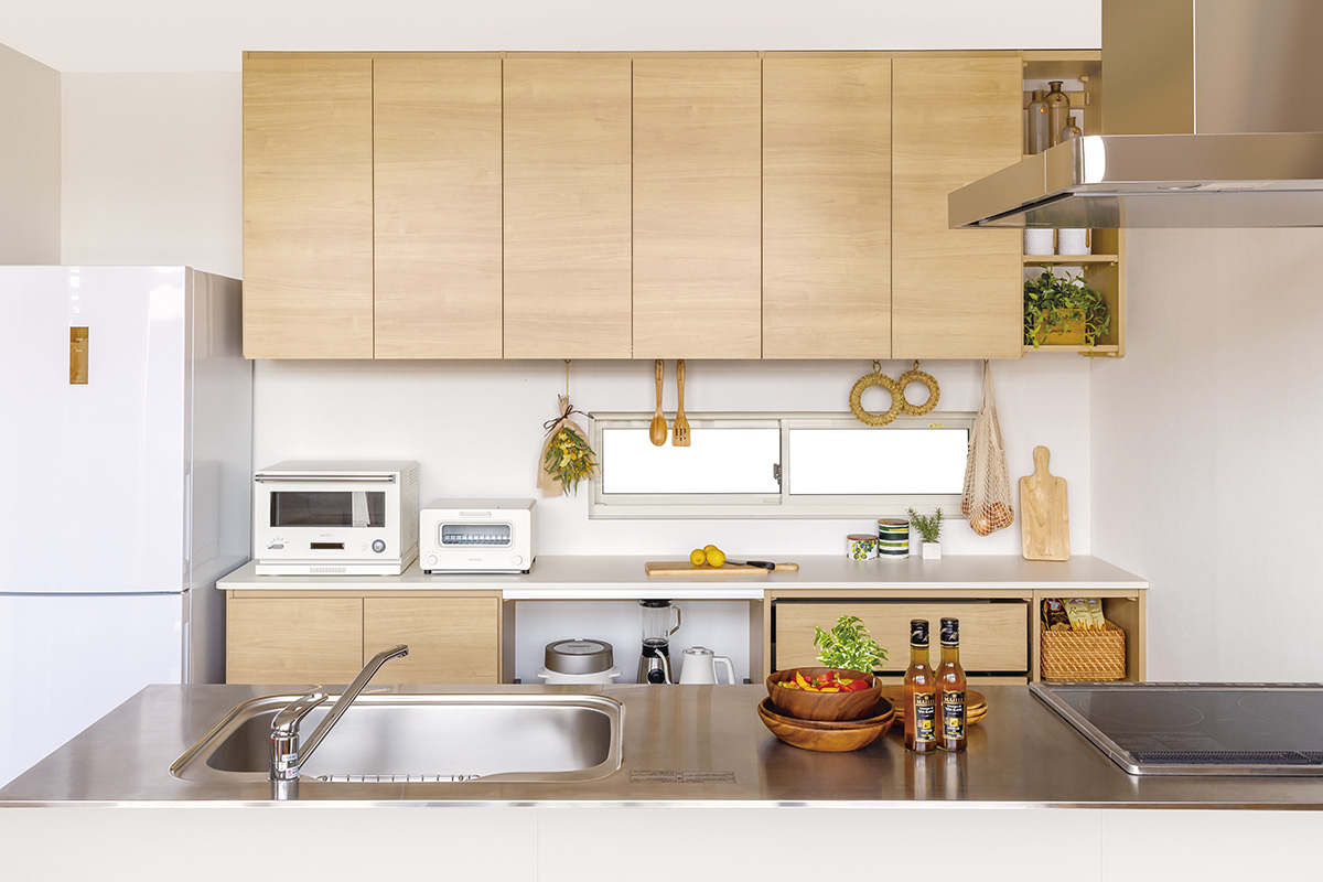 キッチン | 収納（食器棚・収納棚・飾り棚・壁厚ニッチ収納）、天井