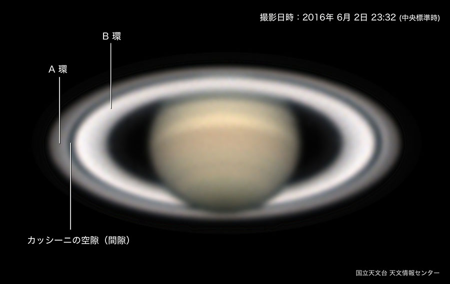月が土星に接近（2017年6月） | 国立天文台(NAOJ)