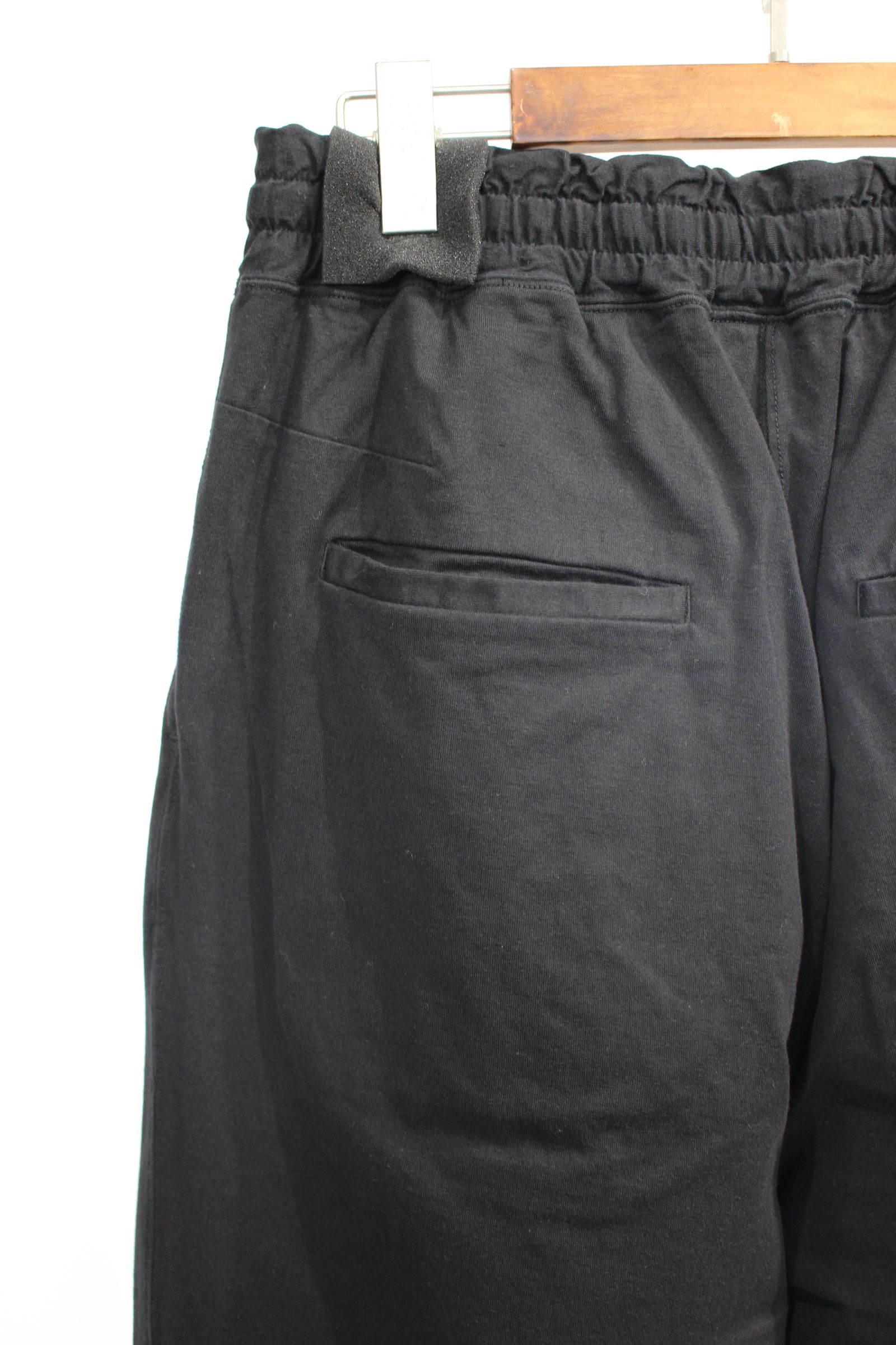 ANCELLM - DRAPE WIDE EASY CUT SLACKS | BLACK | スラックス | NapsNote