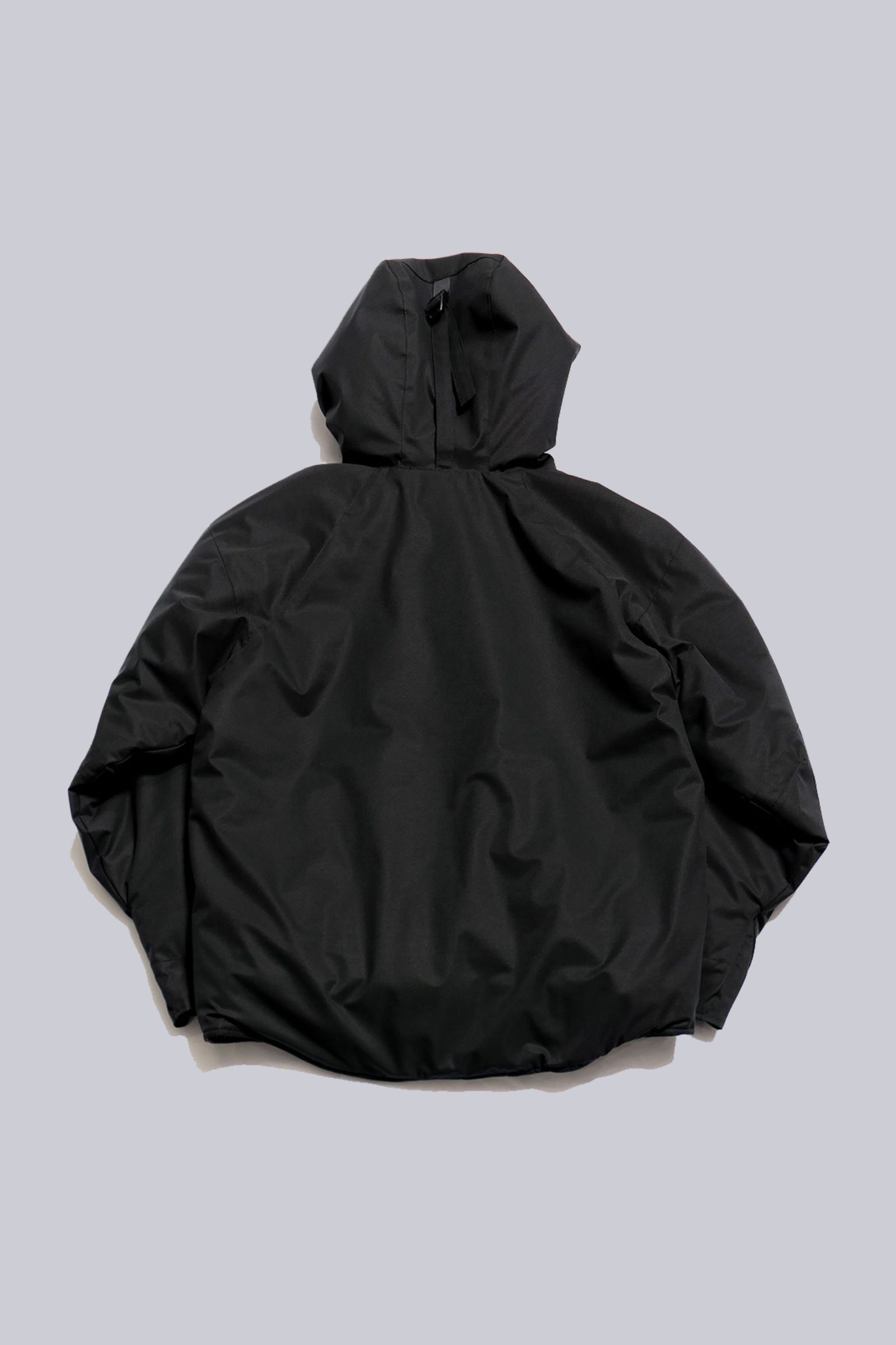 INTERIM - HI-LOFT WATER PROOF INSULATED HOODED JACKET | BLACK