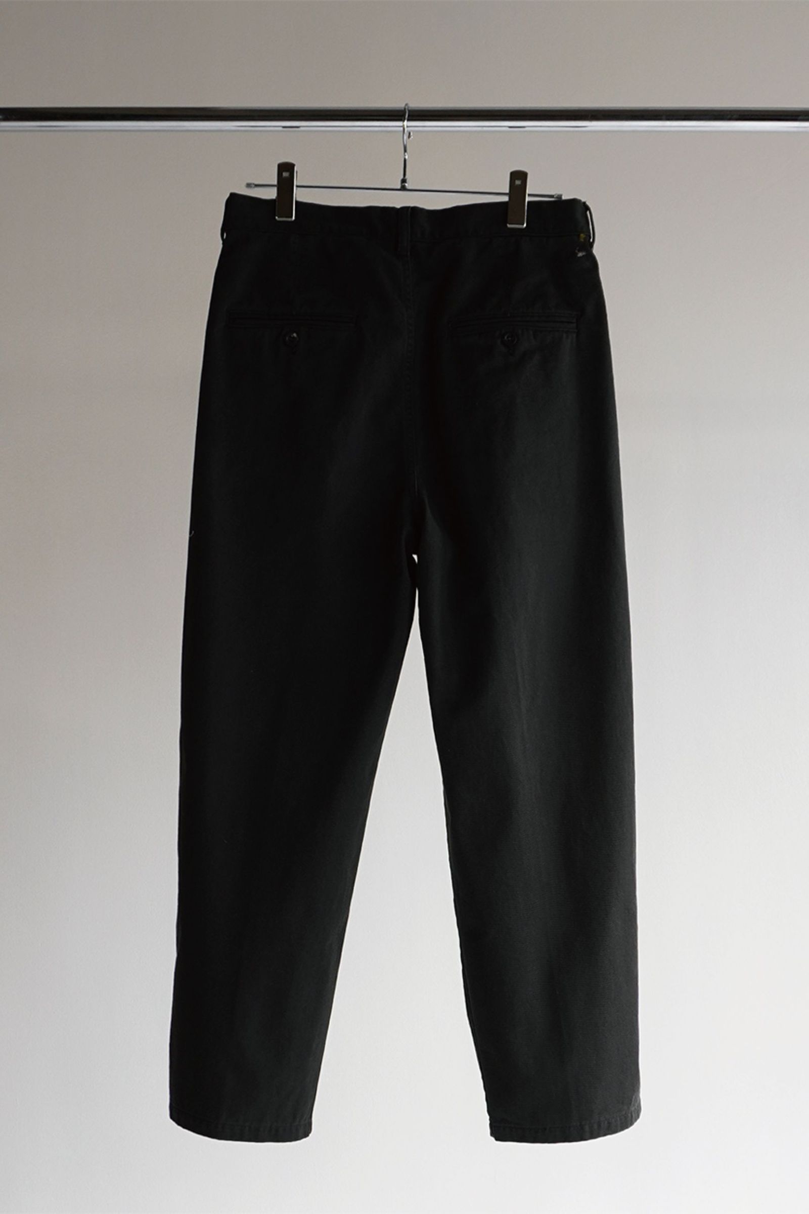 ANCELLM - PAINT CHINO TROUSERS/BLACK | NapsNote
