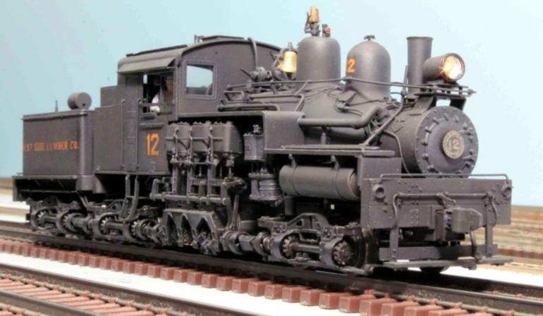 中村精密Westside Model HASSINGER LUMBER SHAY 中村精密Westside