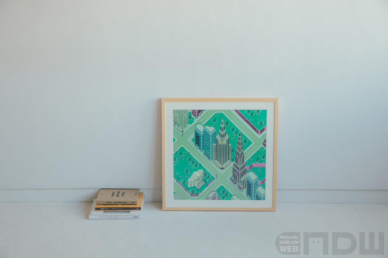 MOTHER2 レプリカスクリーン ひまわりの高原 ナチュラル Sサイズ ほぼ