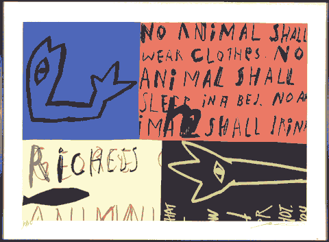 岡田露愁の版画