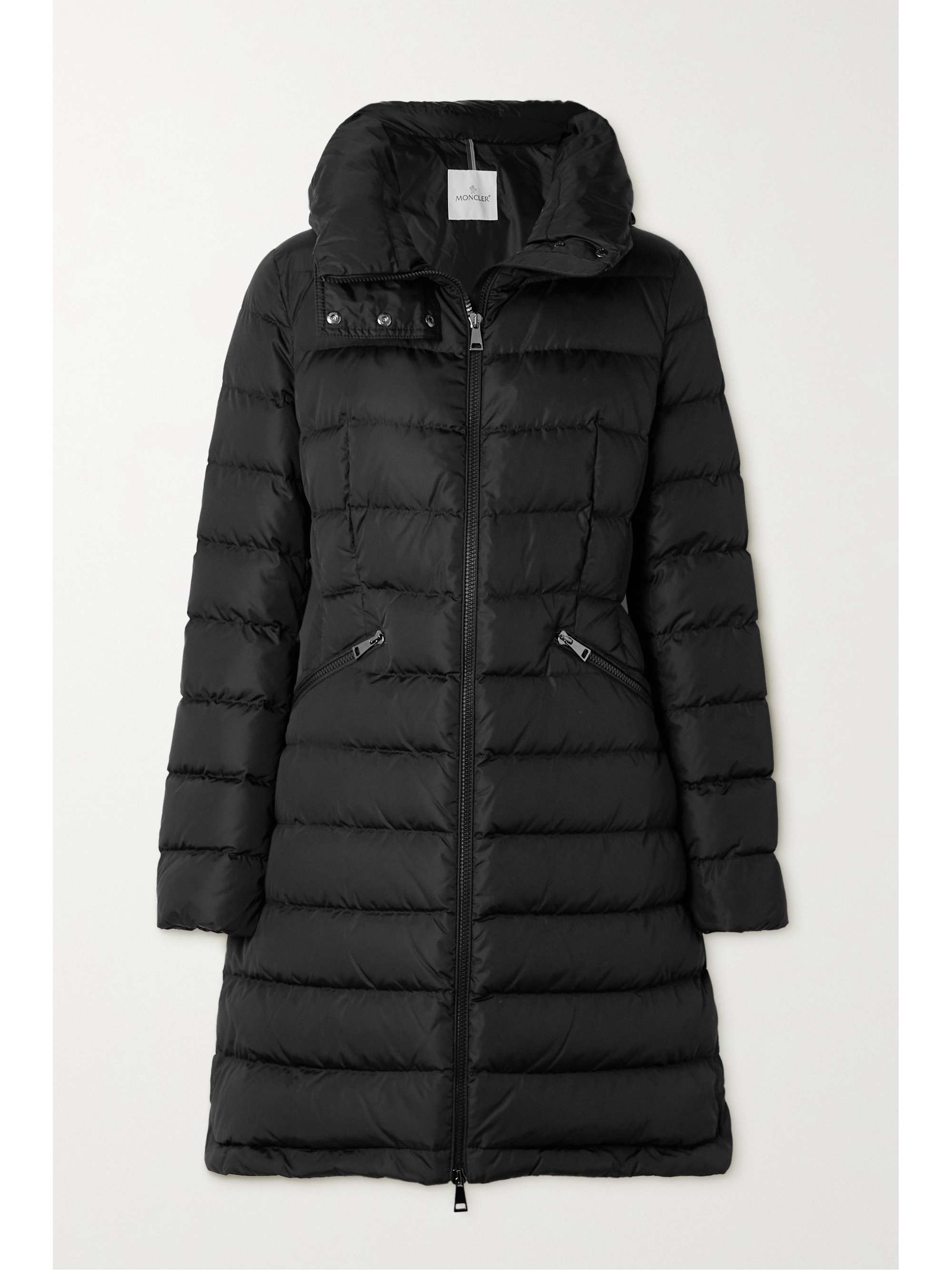 MONCLER Flammette hooded quilted shell coat | NET-A-PORTER