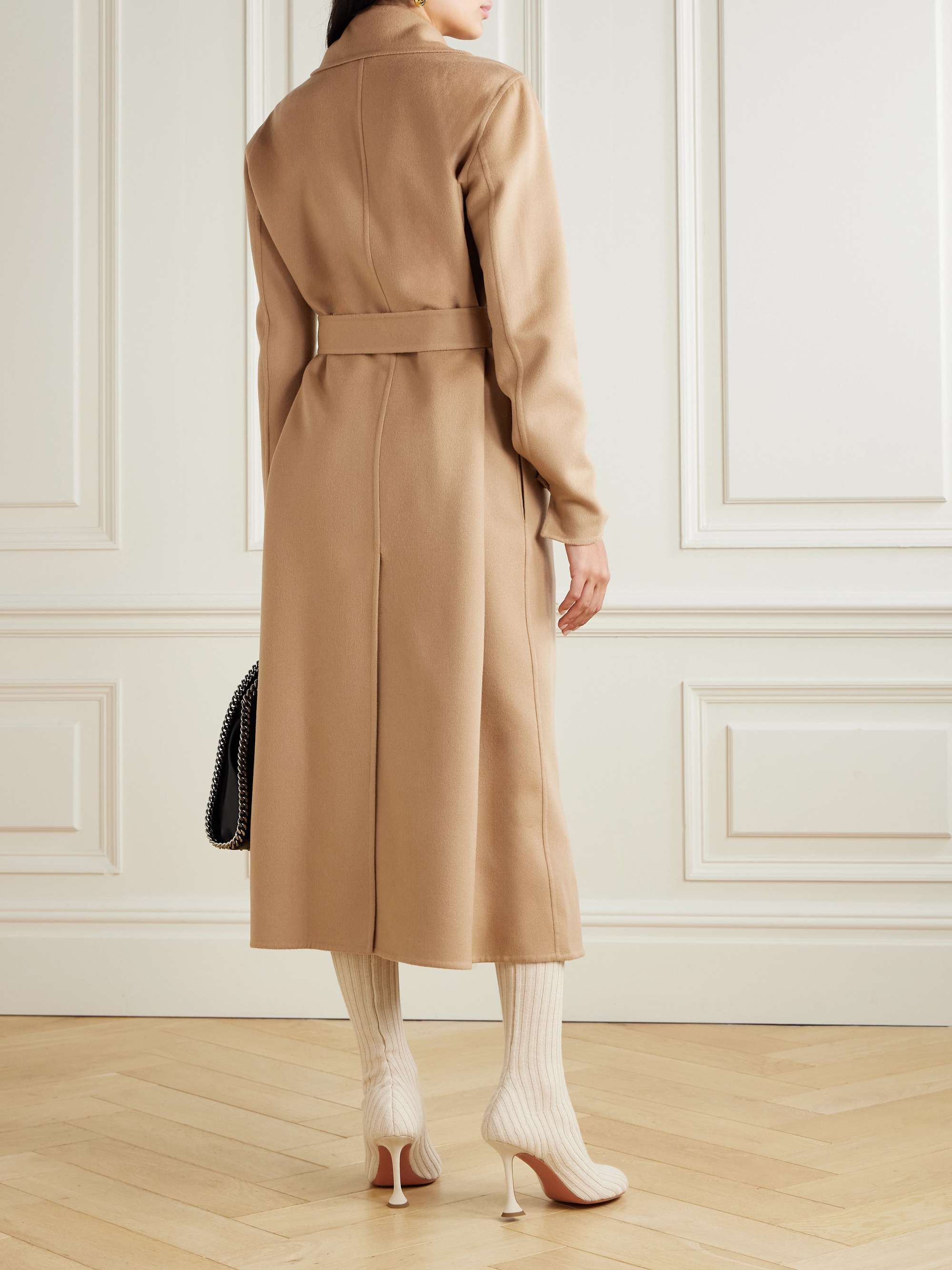 STELLA MCCARTNEY Belted wool coat | NET-A-PORTER