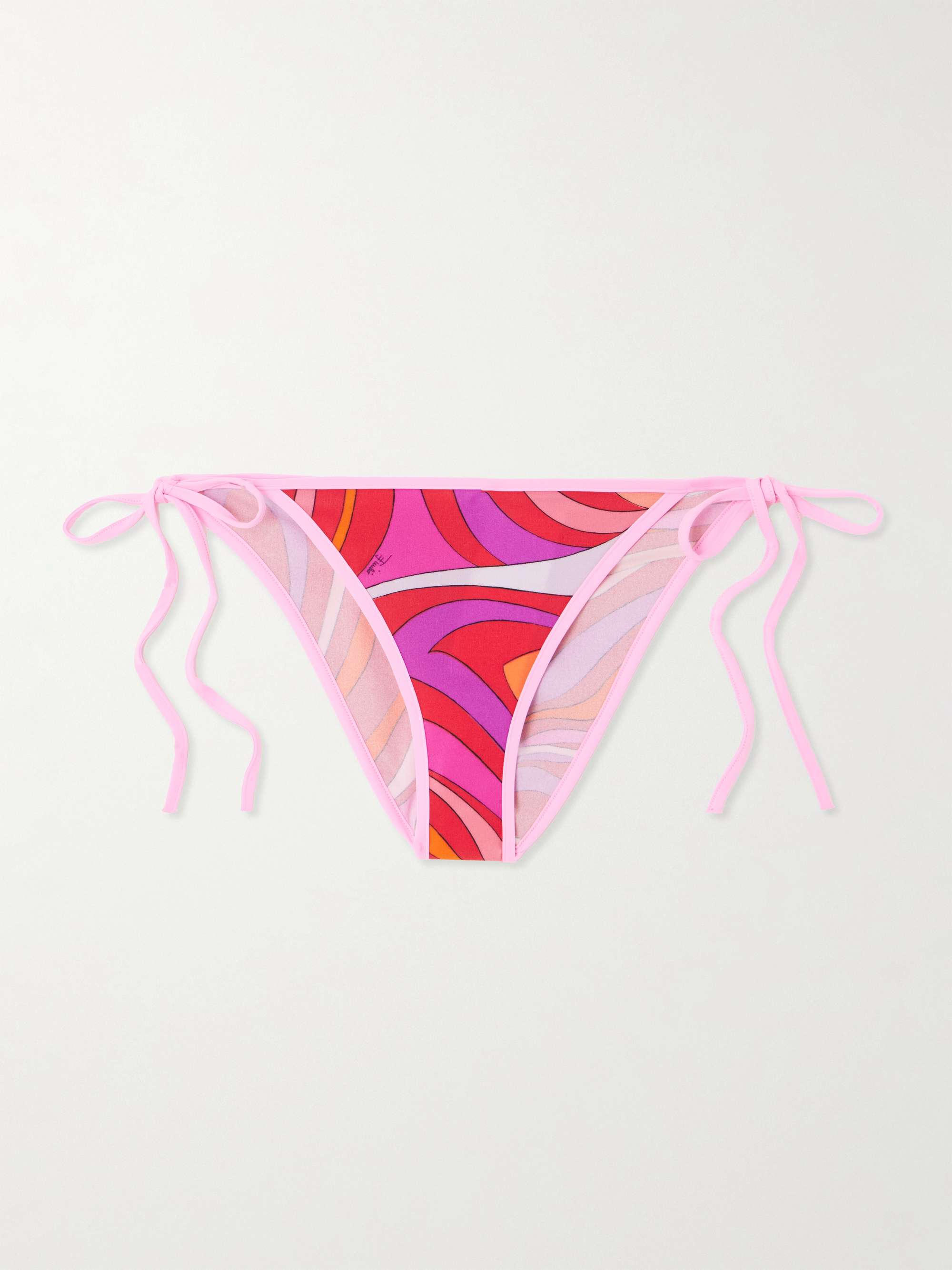 PUCCI Marmo printed bikini briefs | NET-A-PORTER
