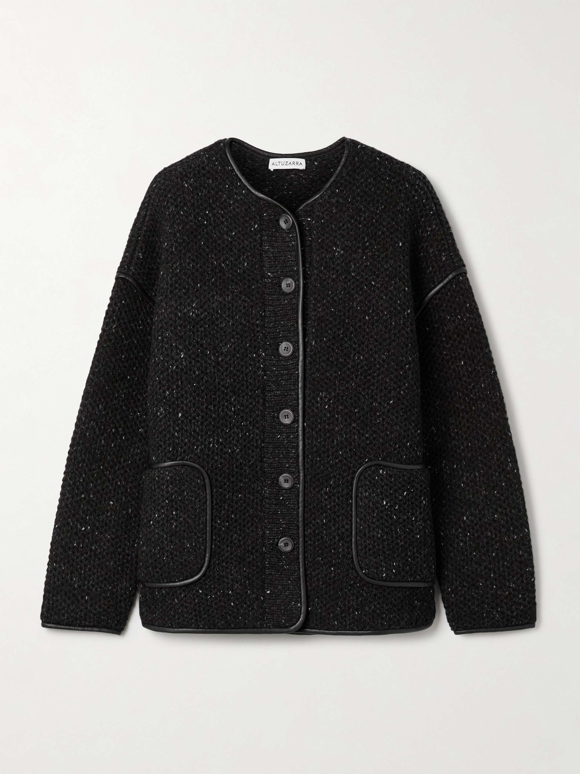 ALTUZARRA Medrano honeycomb-knit wool-blend jacket | NET-A-PORTER