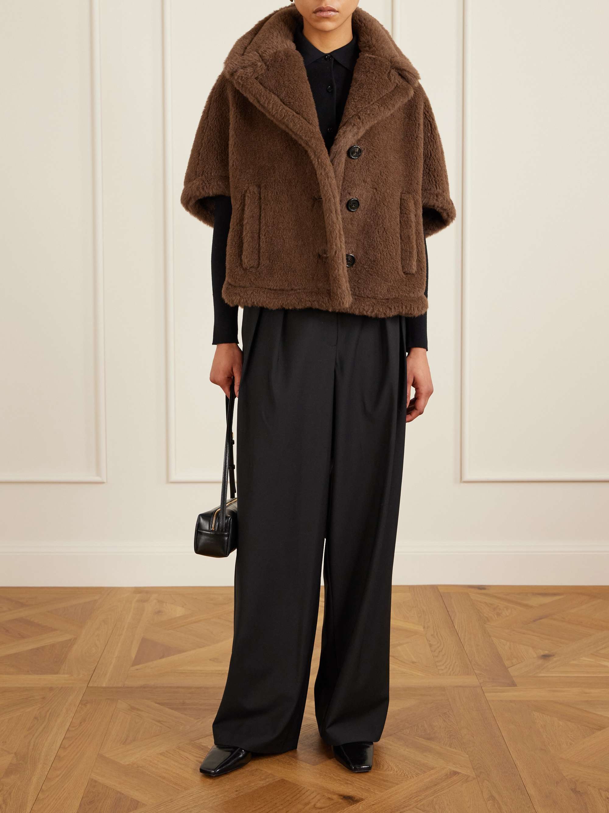 MAX MARA Alpaca, cashmere and silk-blend jacket | NET-A-PORTER