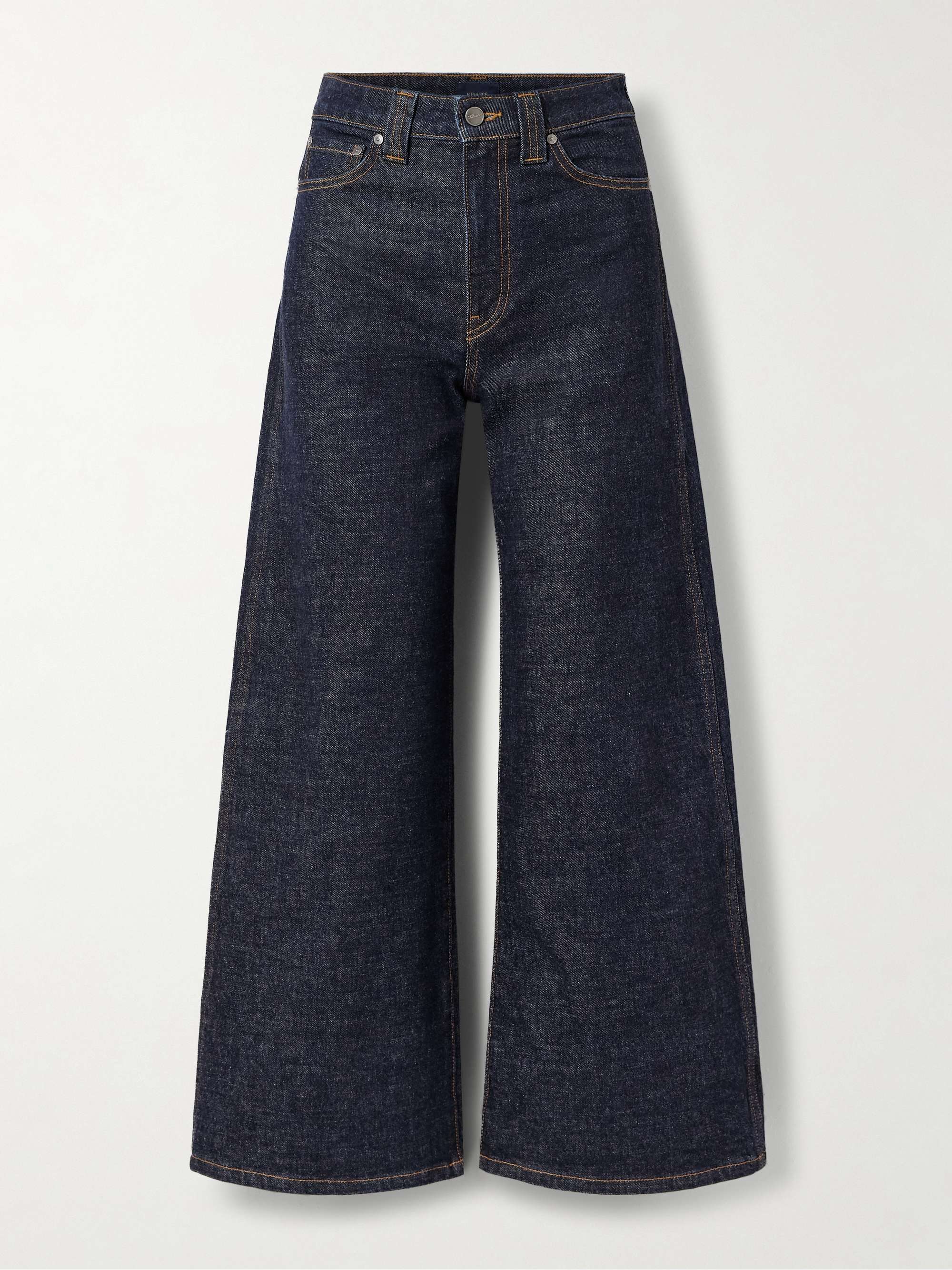 KHAITE Delina high-rise straight-leg jeans | NET-A-PORTER
