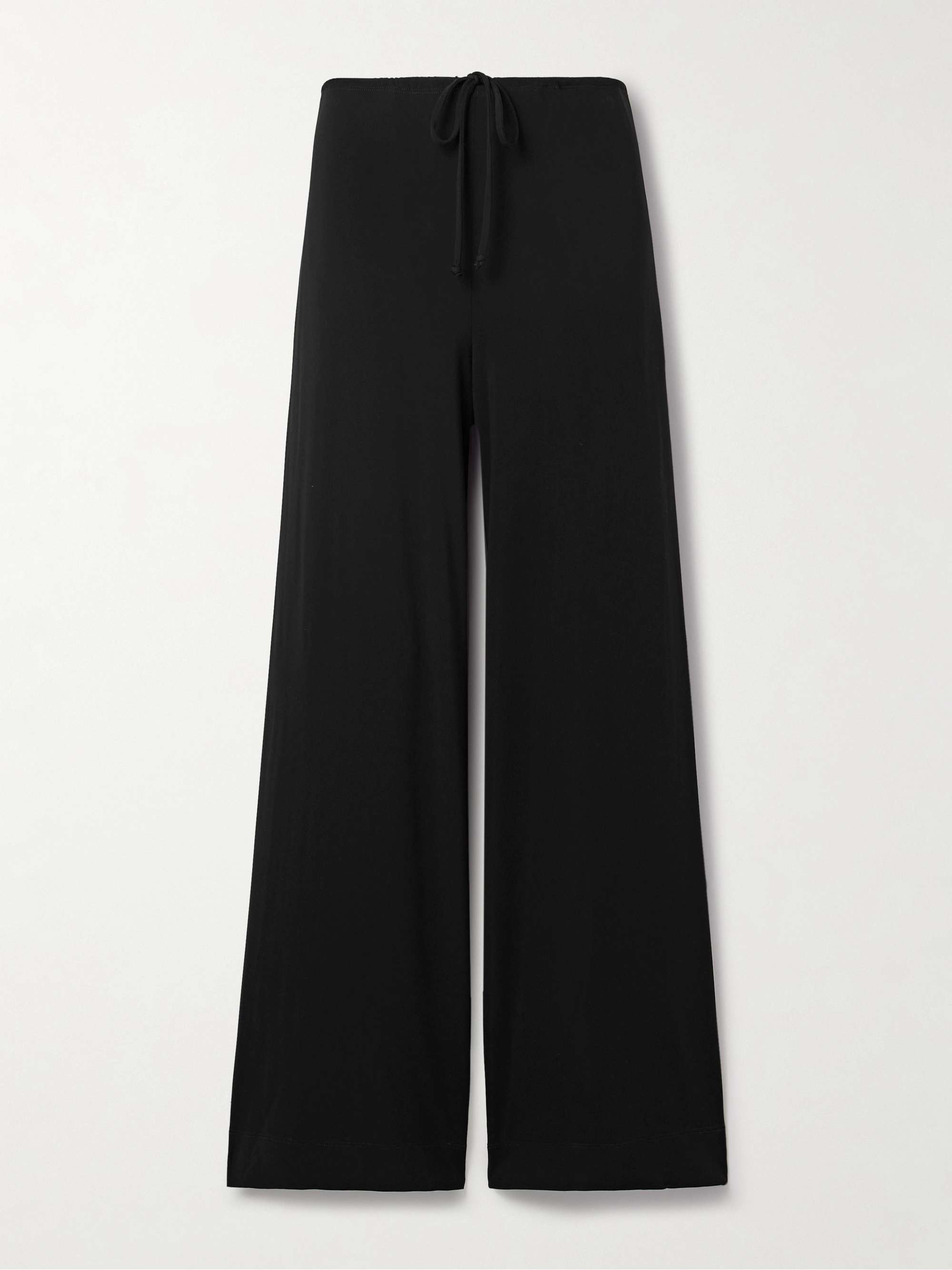 NILI LOTAN Adriel stretch-jersey wide-leg pants | NET-A-PORTER