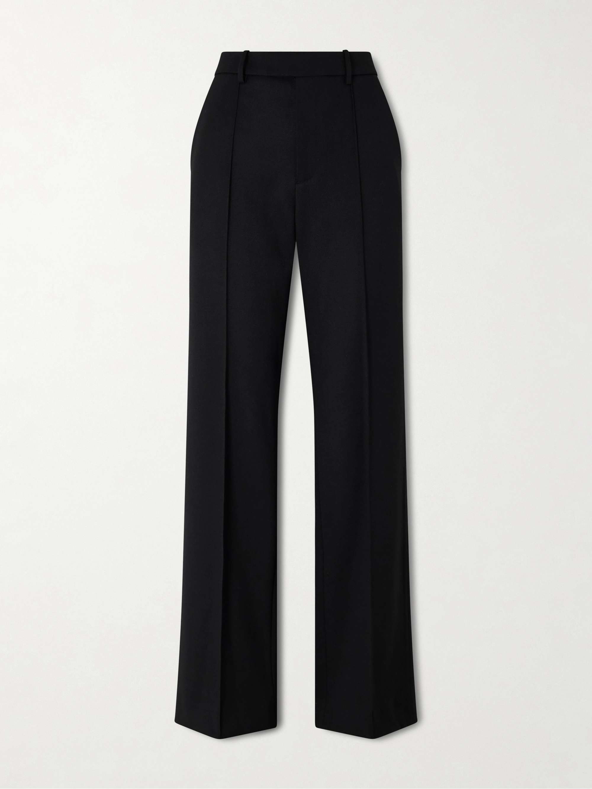 NILI LOTAN Etoile wool-twill straight-leg pants | NET-A-PORTER