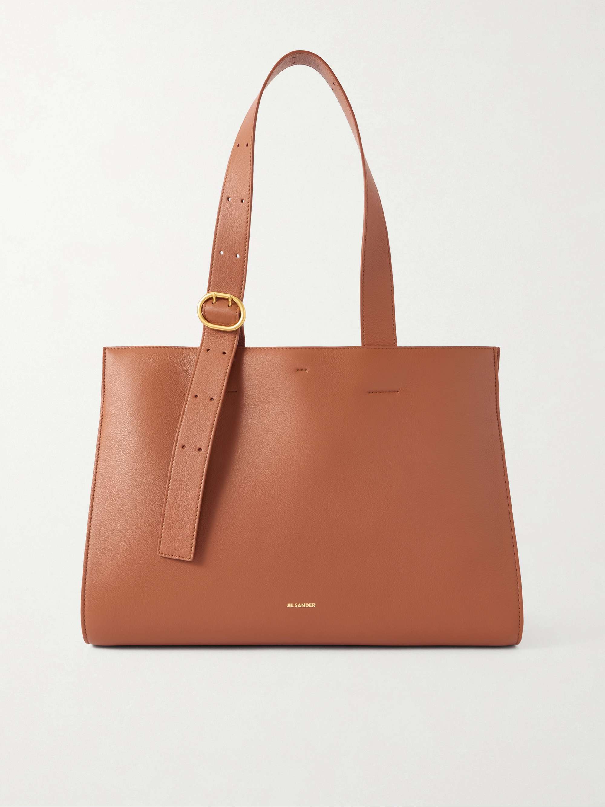 JIL SANDER Cannolo leather shoulder bag | NET-A-PORTER