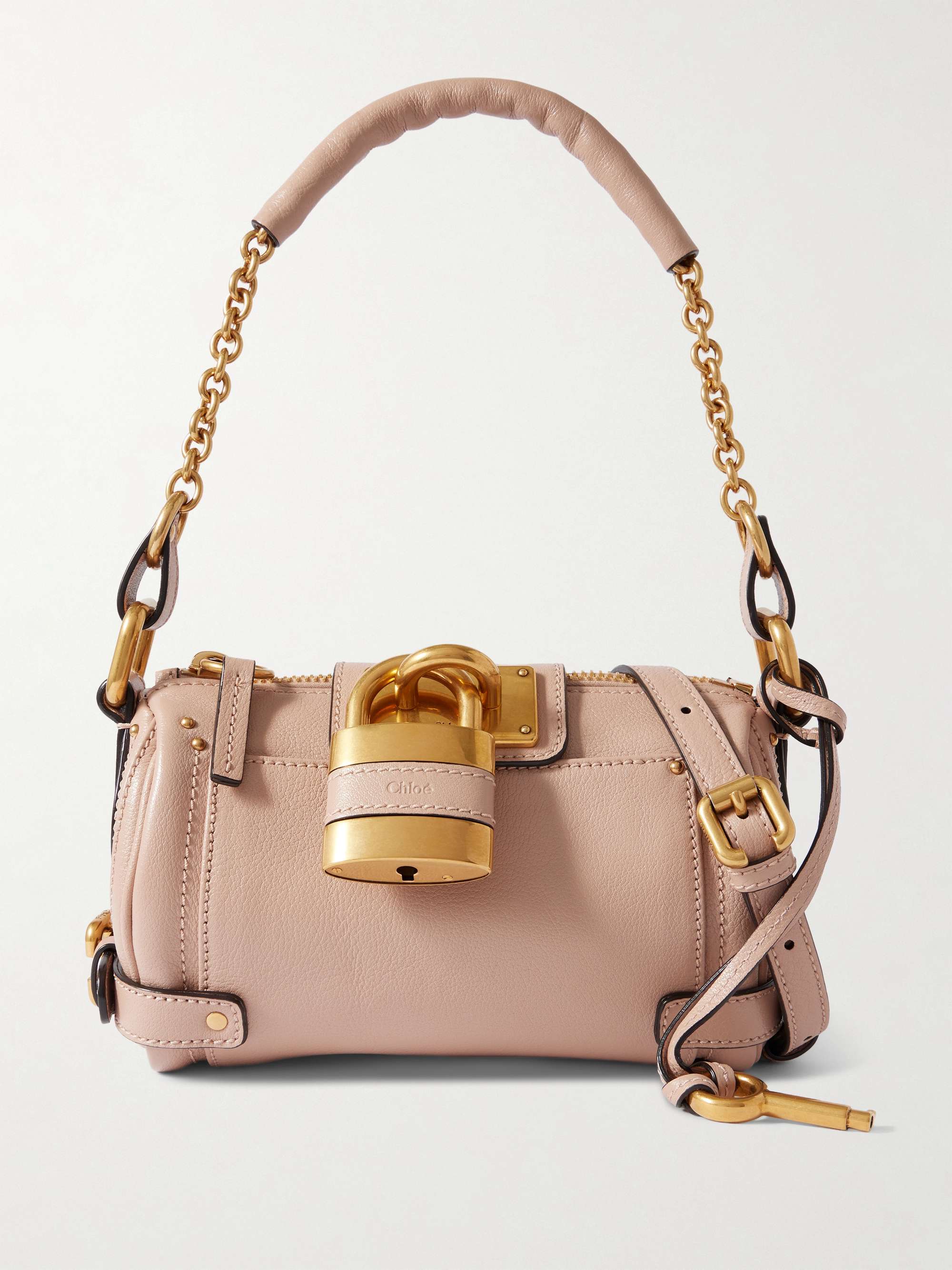 CHLOÉ Paddington textured-leather shoulder bag | NET-A-PORTER