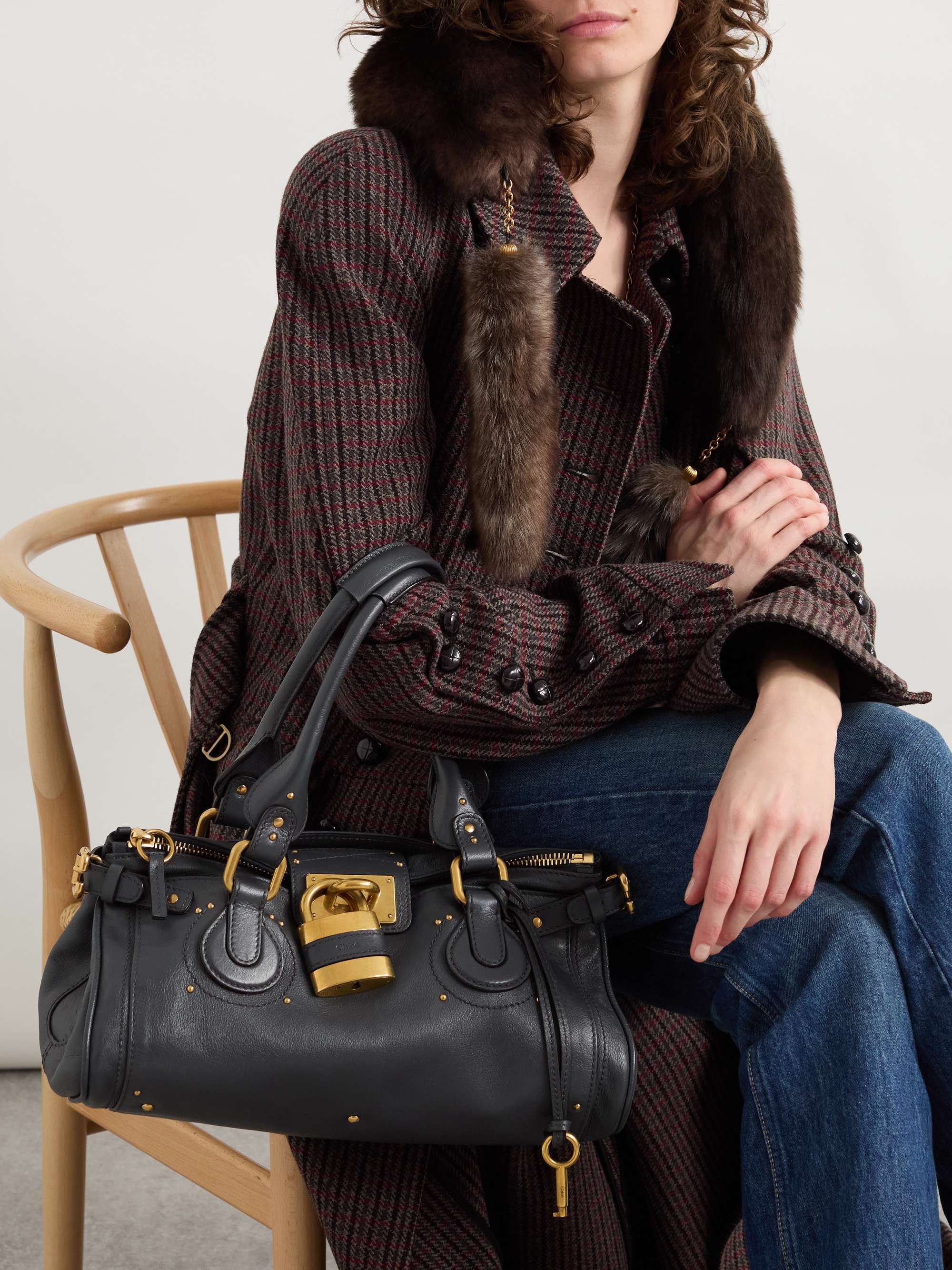 CHLOÉ Paddington leather shoulder bag | NET-A-PORTER