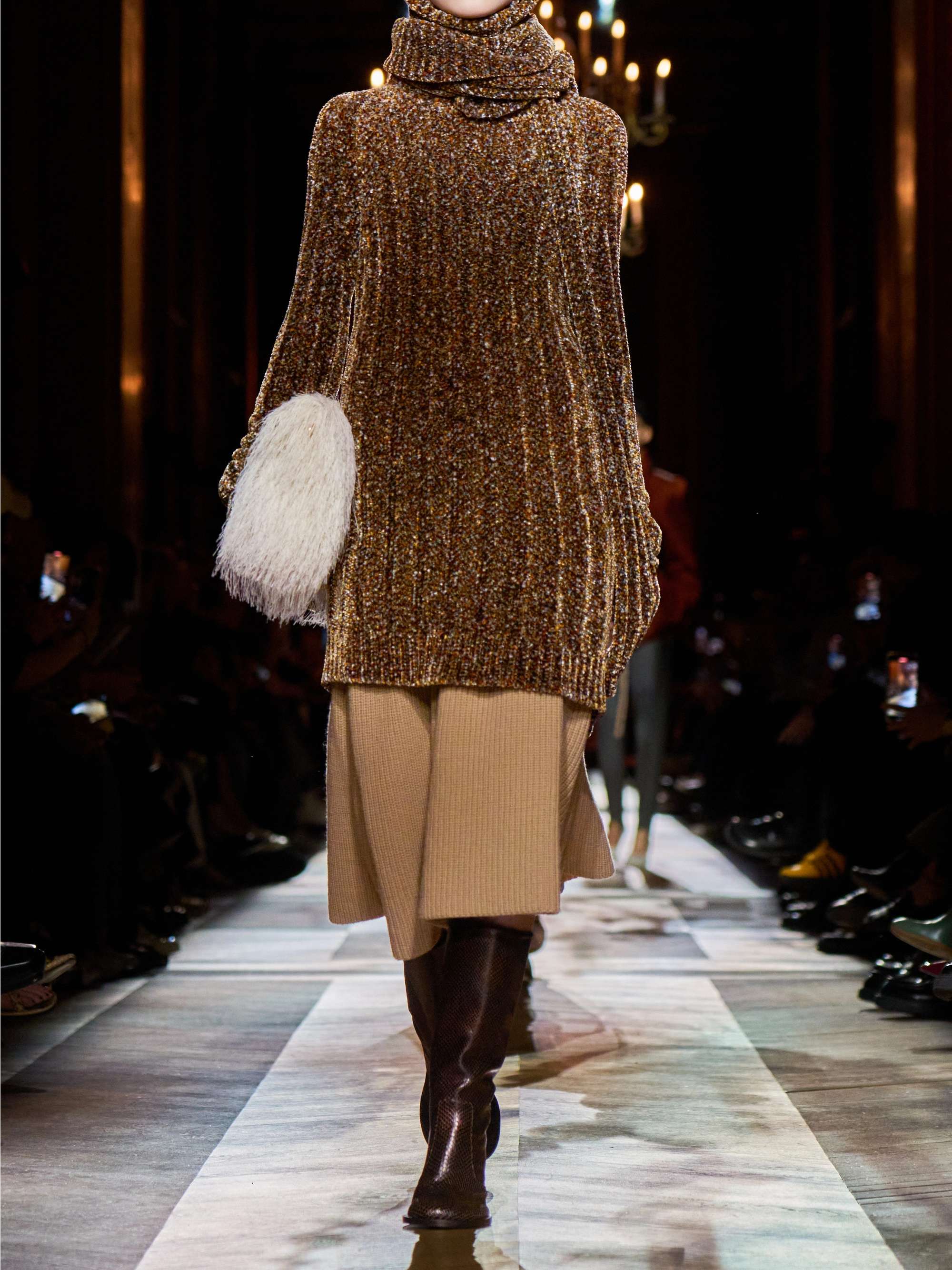DRIES VAN NOTEN Chenille turtleneck sweater | NET-A-PORTER