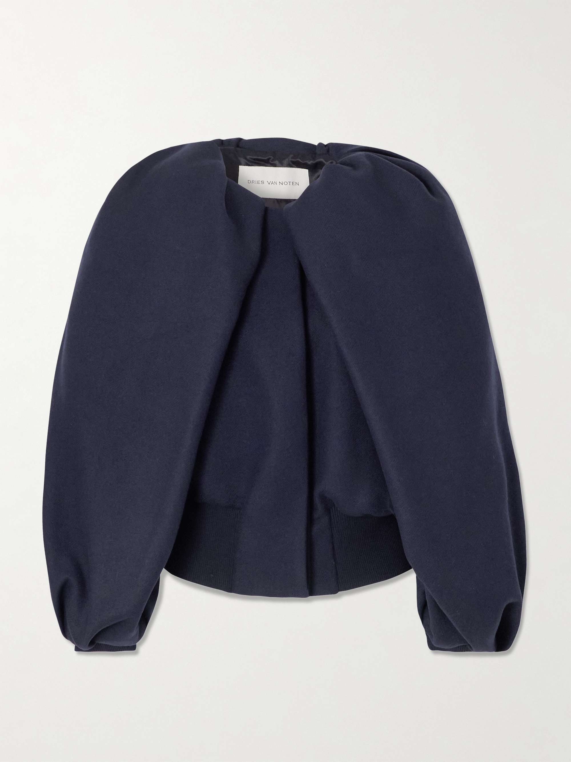 DRIES VAN NOTEN Wool-blend jacket | NET-A-PORTER