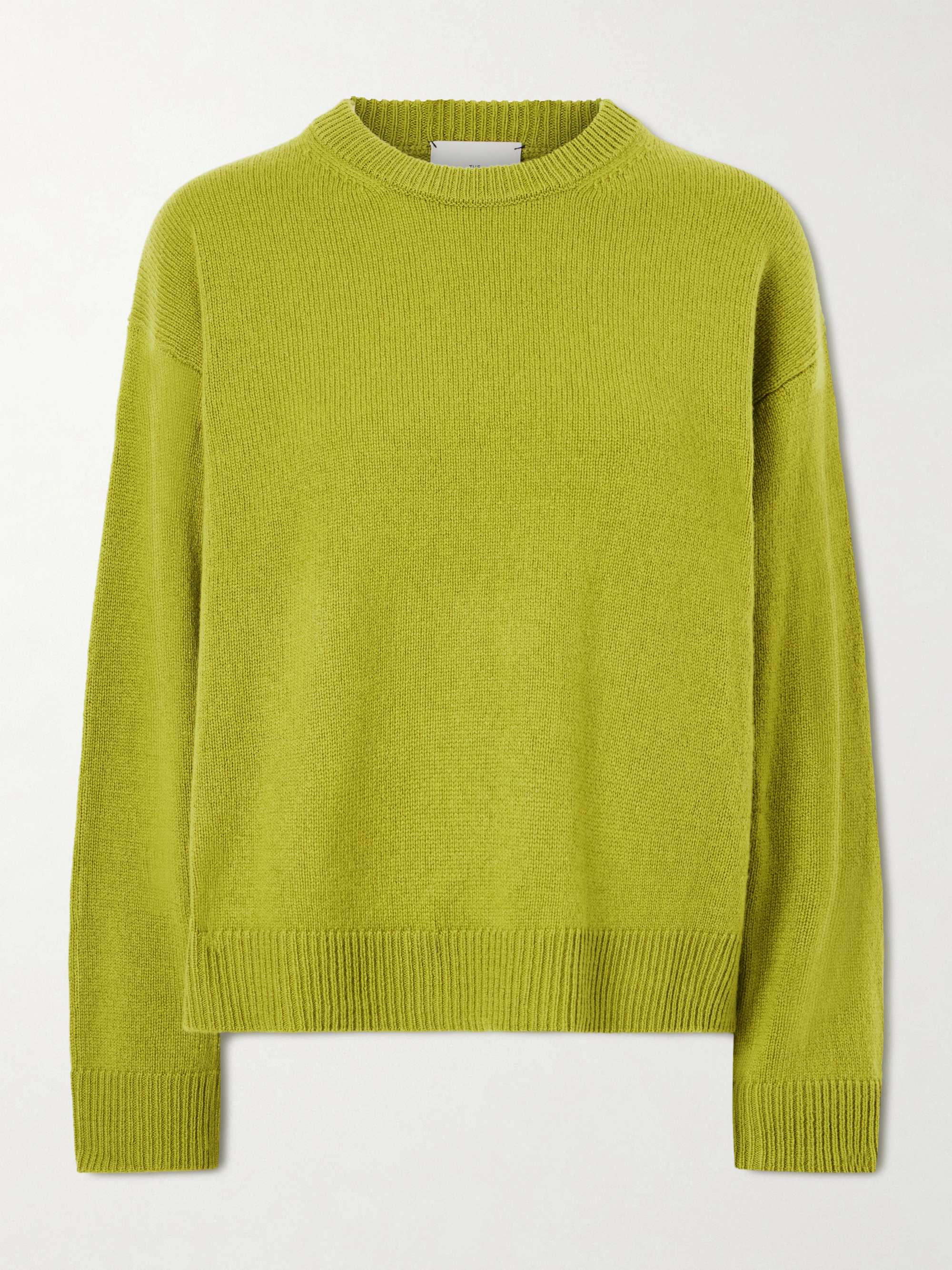 THE ELDER STATESMAN Zuma cashmere sweater | NET-A-PORTER