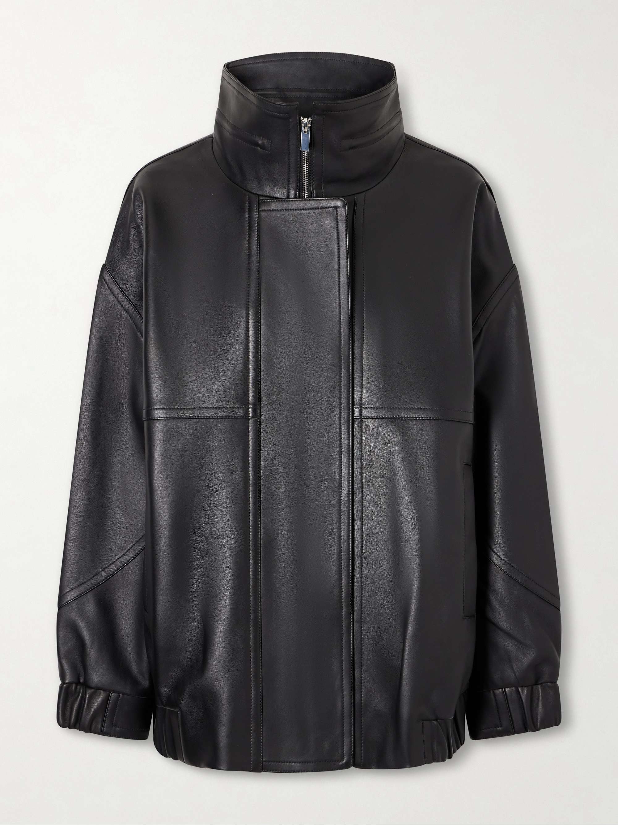 THEORY Leather jacket | NET-A-PORTER