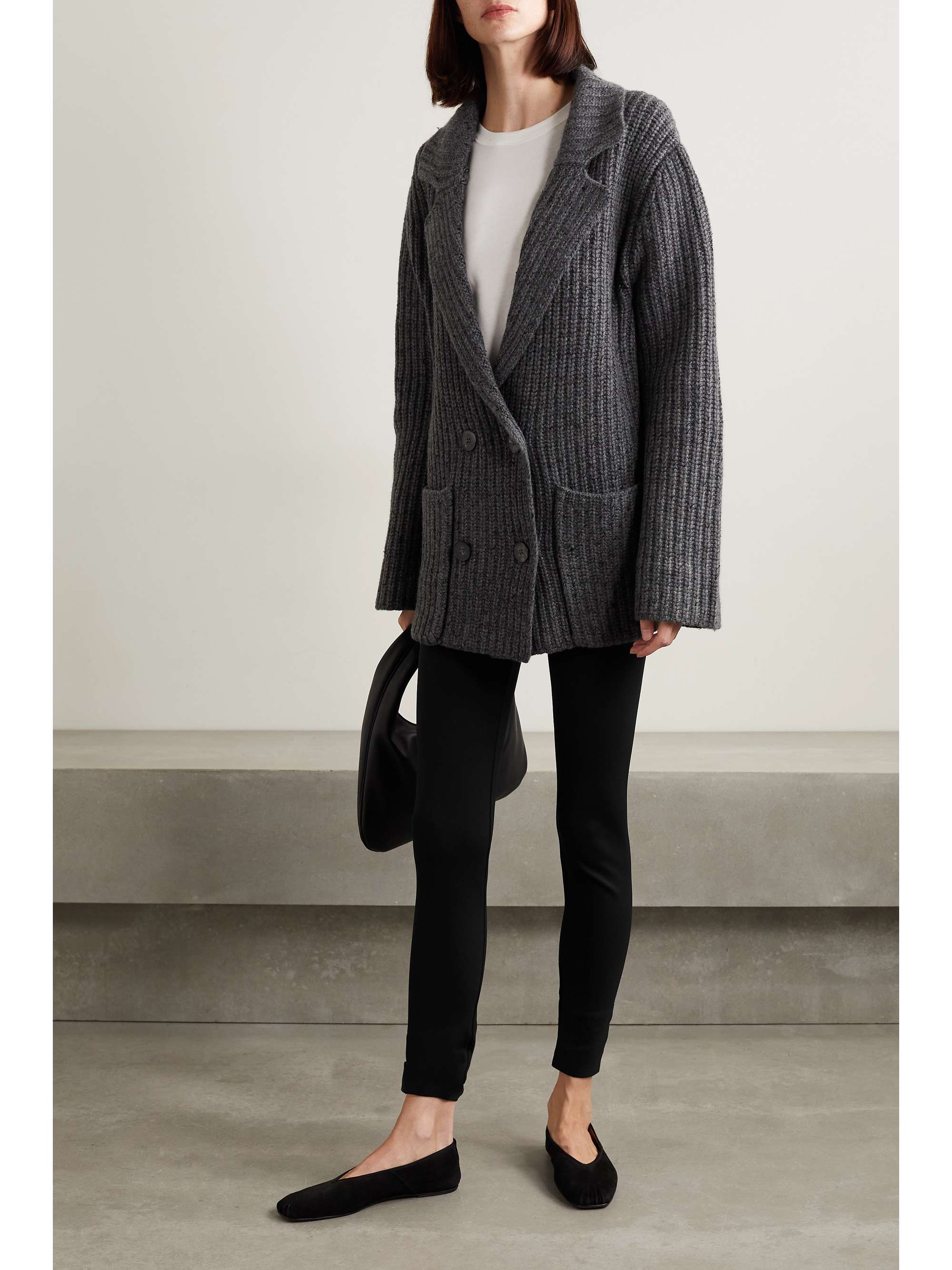 THE ROW Essentials Woolworth stretch-ponte leggings | NET-A-PORTER