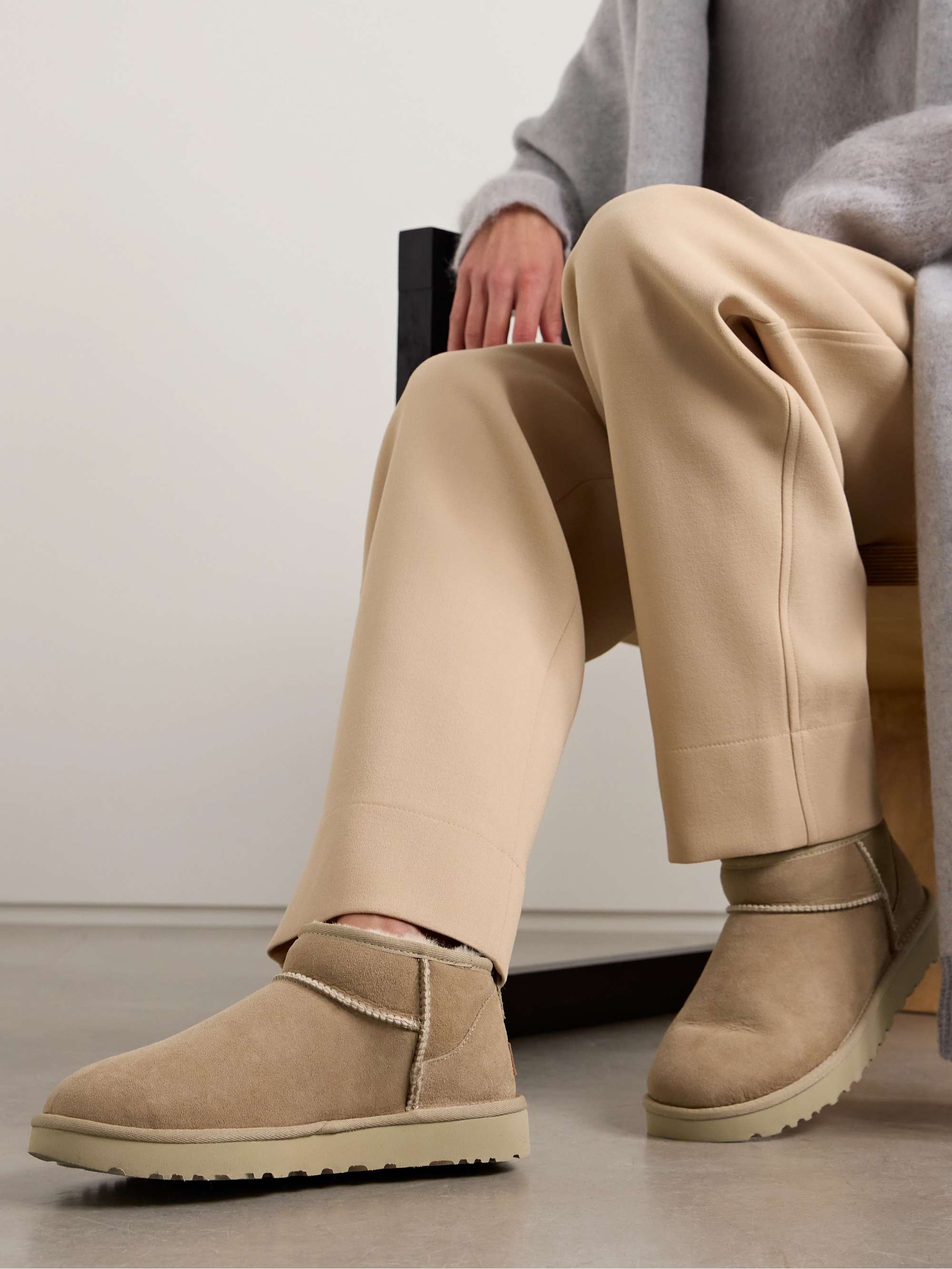 UGG Classic Ultra Mini shearling boots | NET-A-PORTER