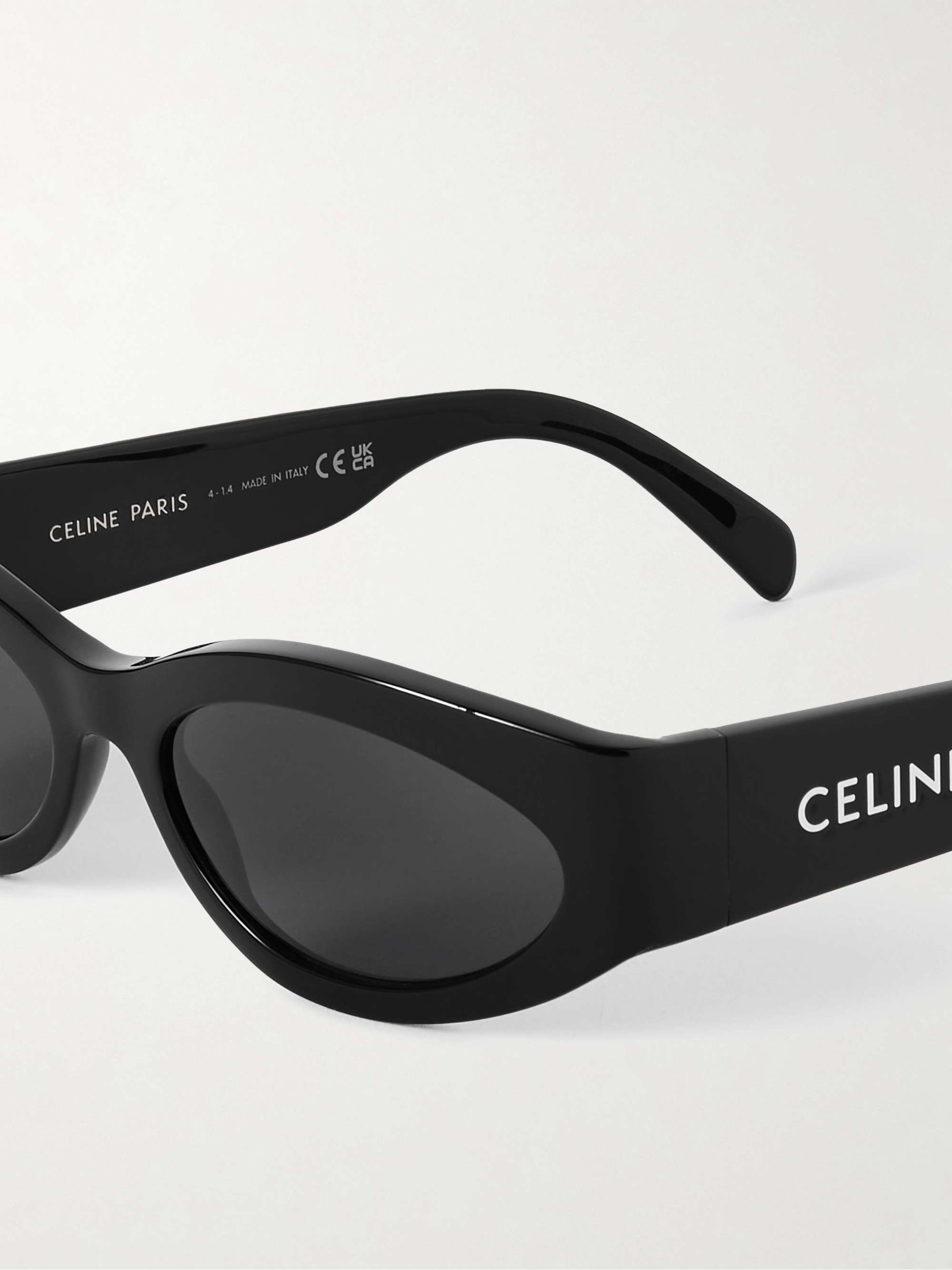 CELINE EYEWEAR Monochroms cat-eye acetate sunglasses | NET-A-PORTER