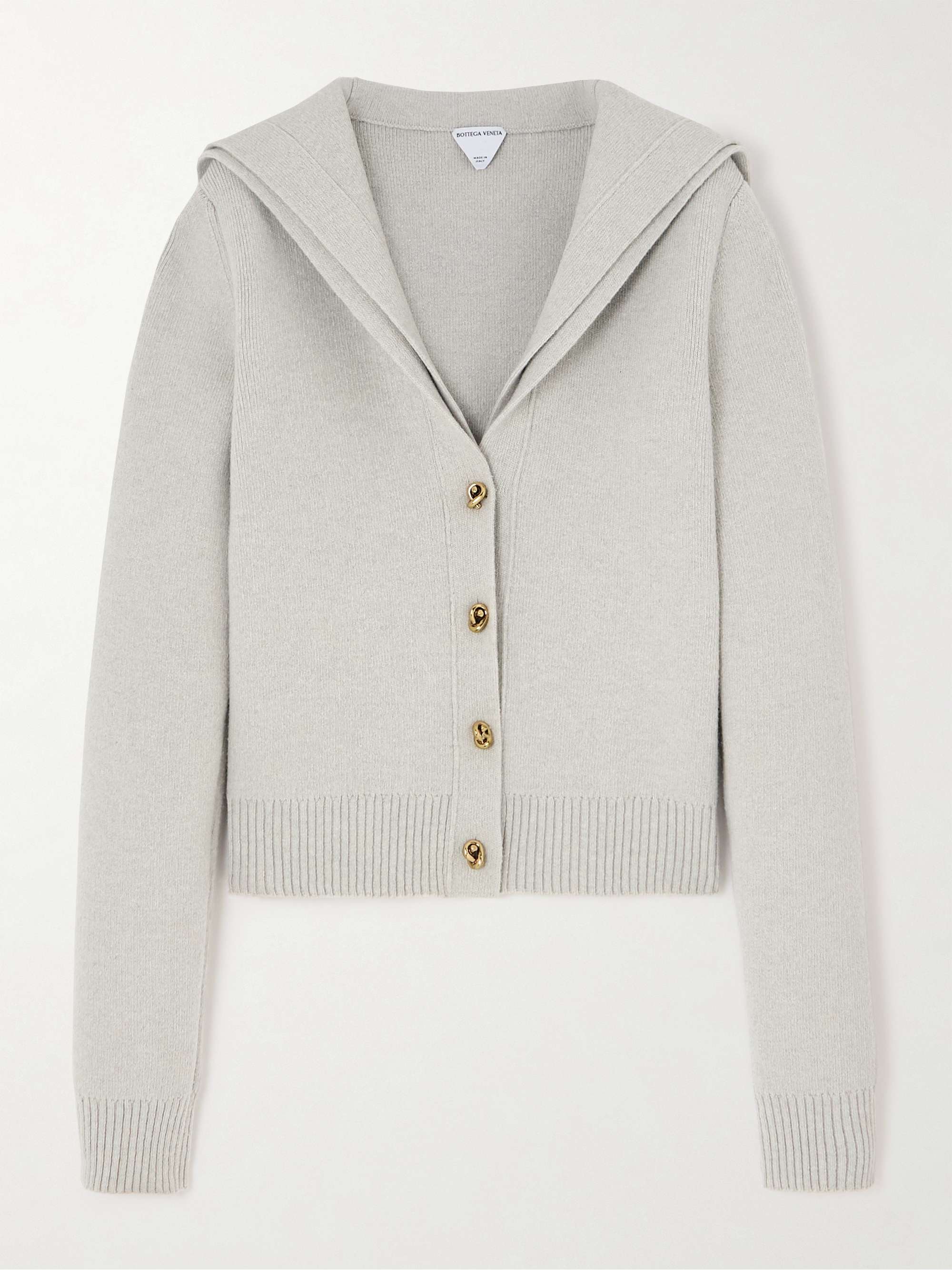 BOTTEGA VENETA Layered wool cardigan | NET-A-PORTER
