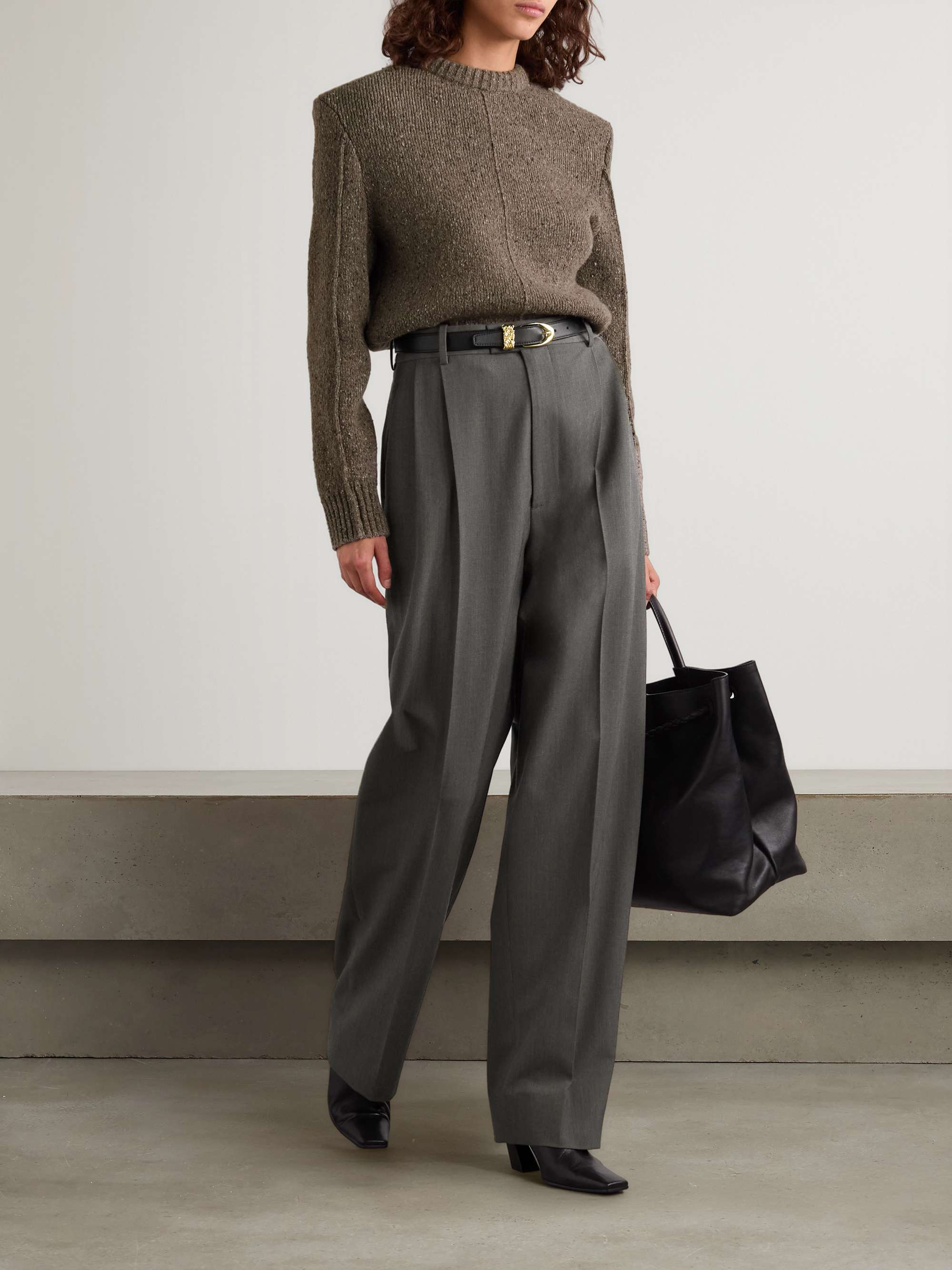 BOTTEGA VENETA Wool-blend sweater | NET-A-PORTER