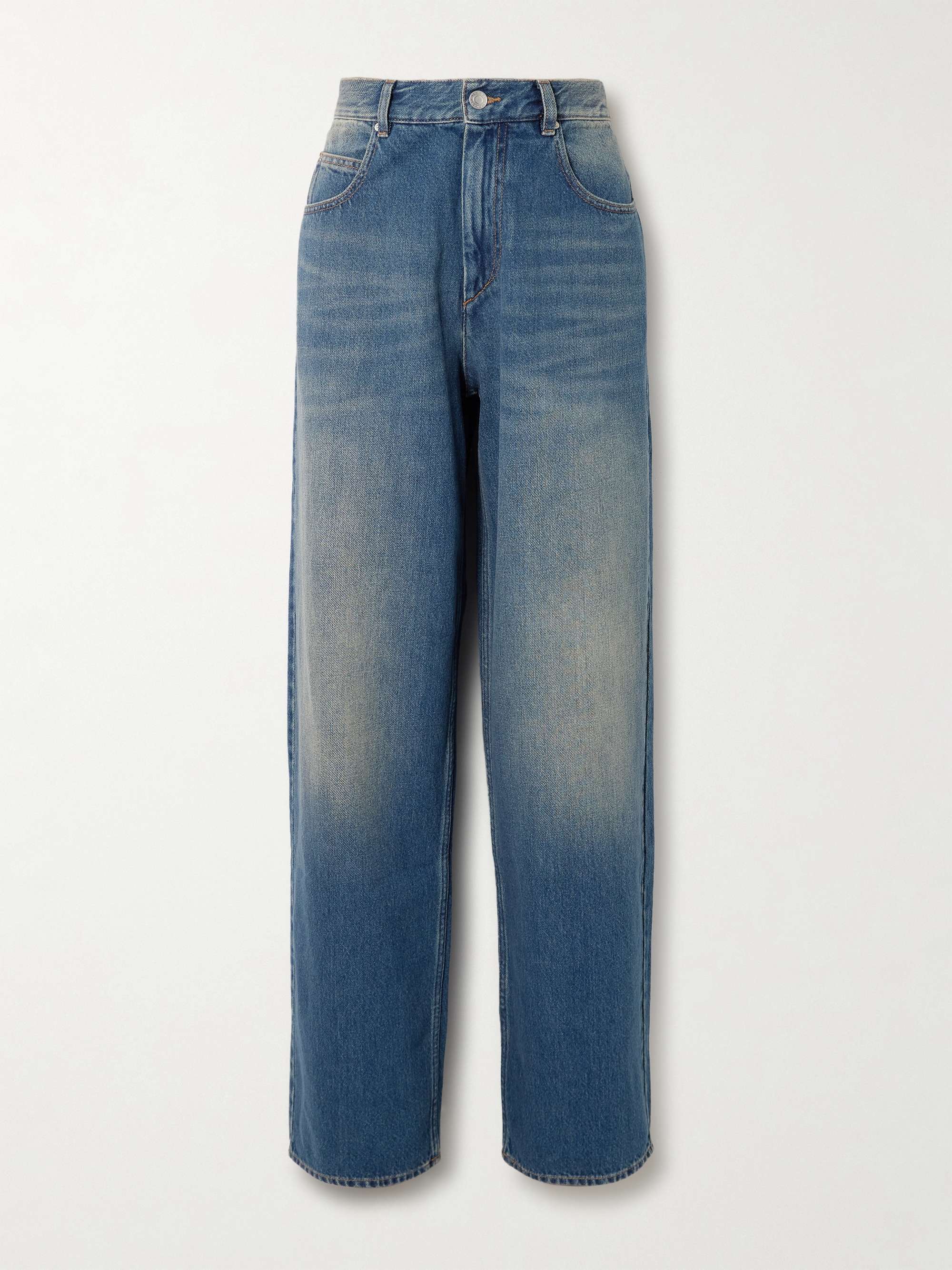 ISABEL MARANT Joanny mid-rise wide-leg jeans | NET-A-PORTER