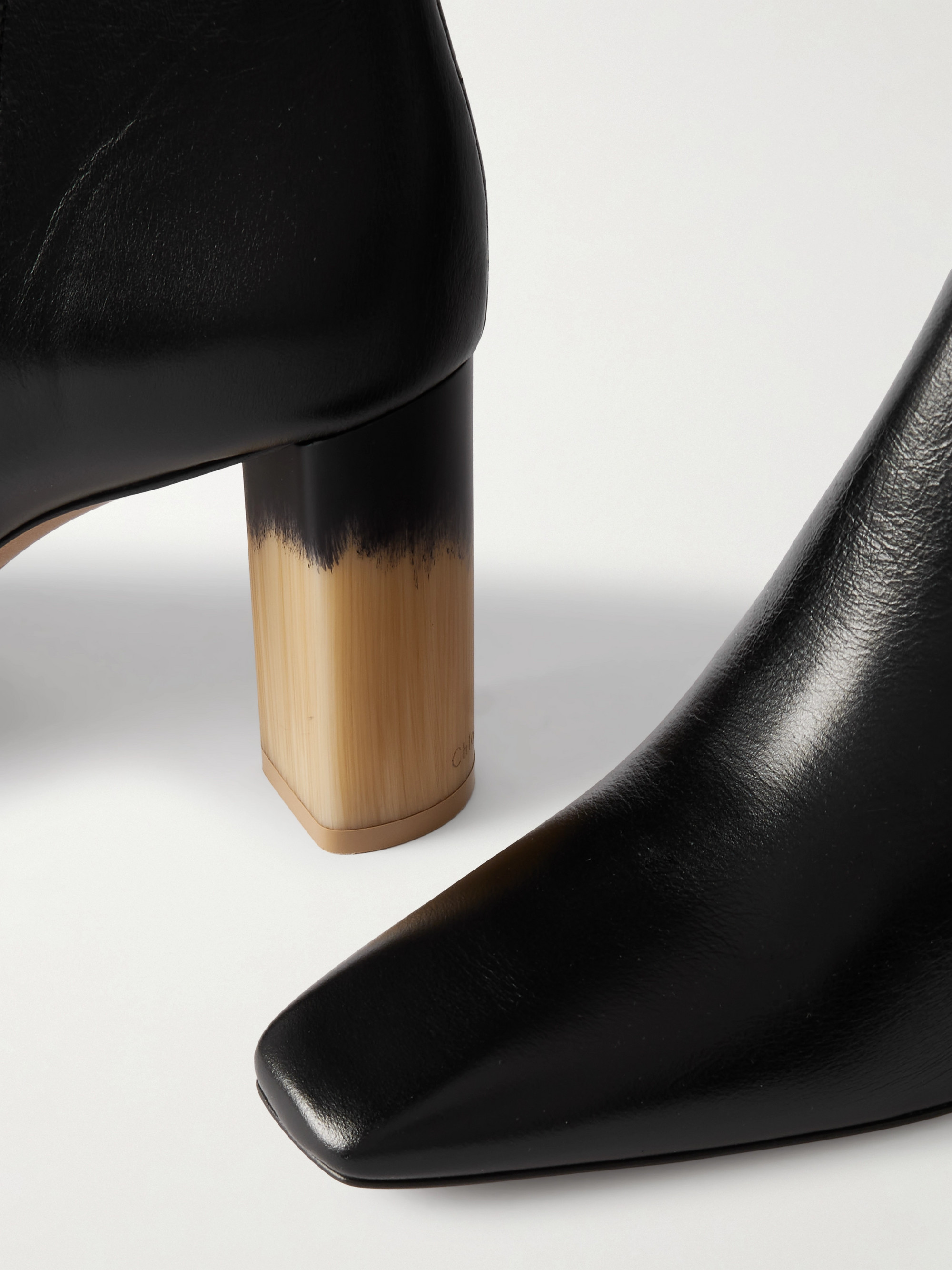 Chloé - Georgia leather ankle boots | Plush