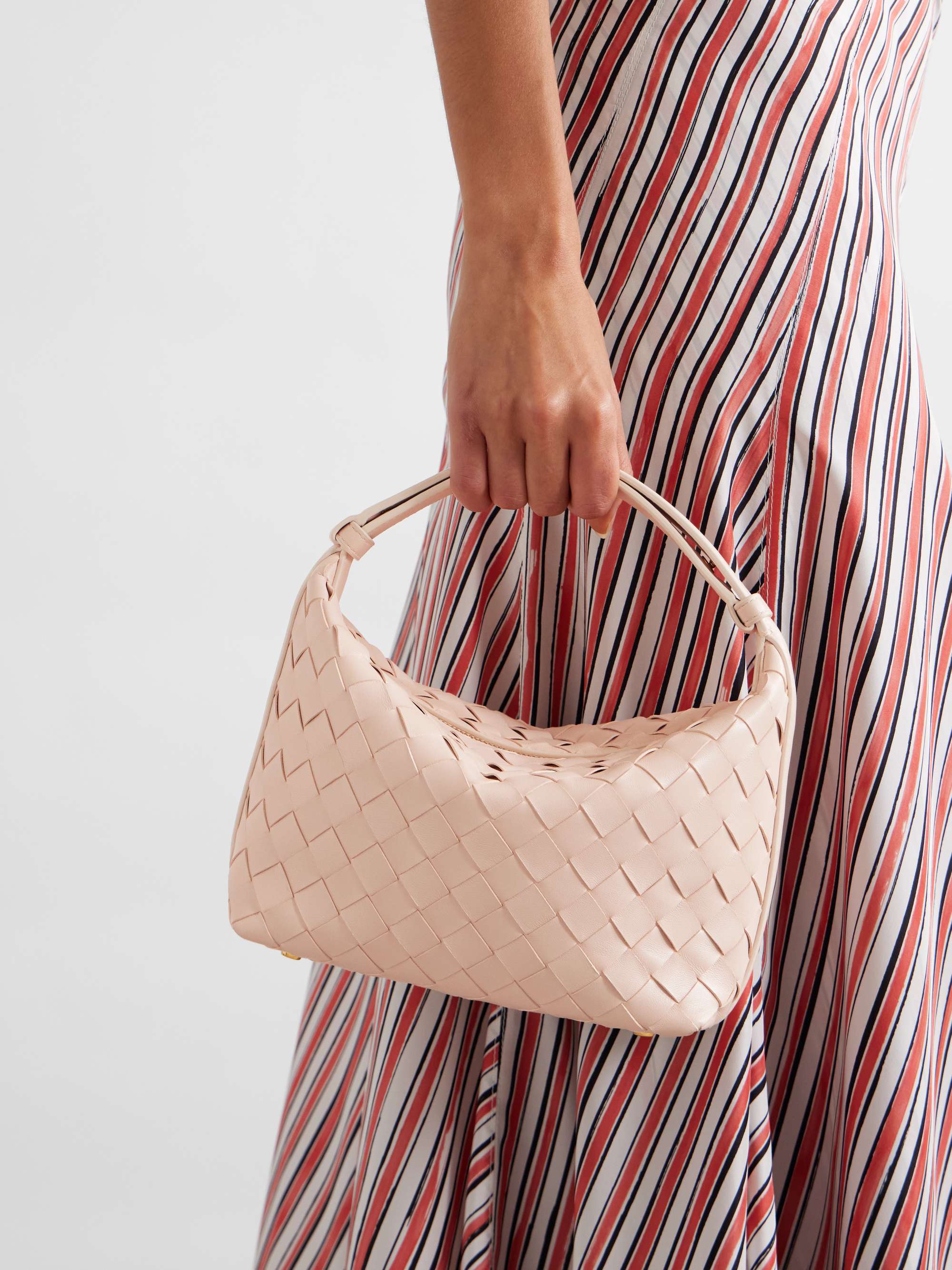 BOTTEGA VENETA Wallace intrecciato leather shoulder bag | NET-A-PORTER
