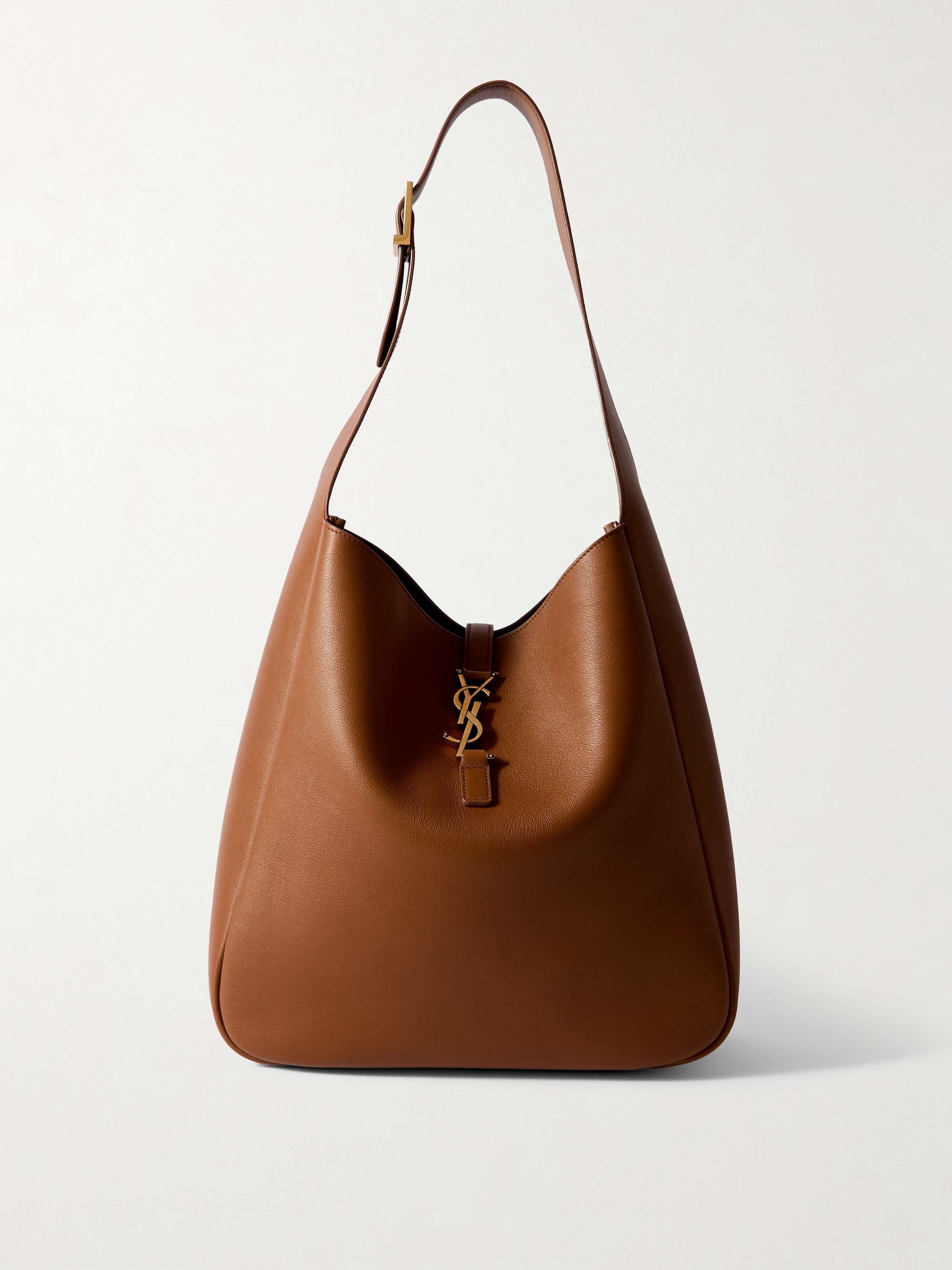 Brown Le 5 à 7 Supple large leather shoulder bag | SAINT LAURENT