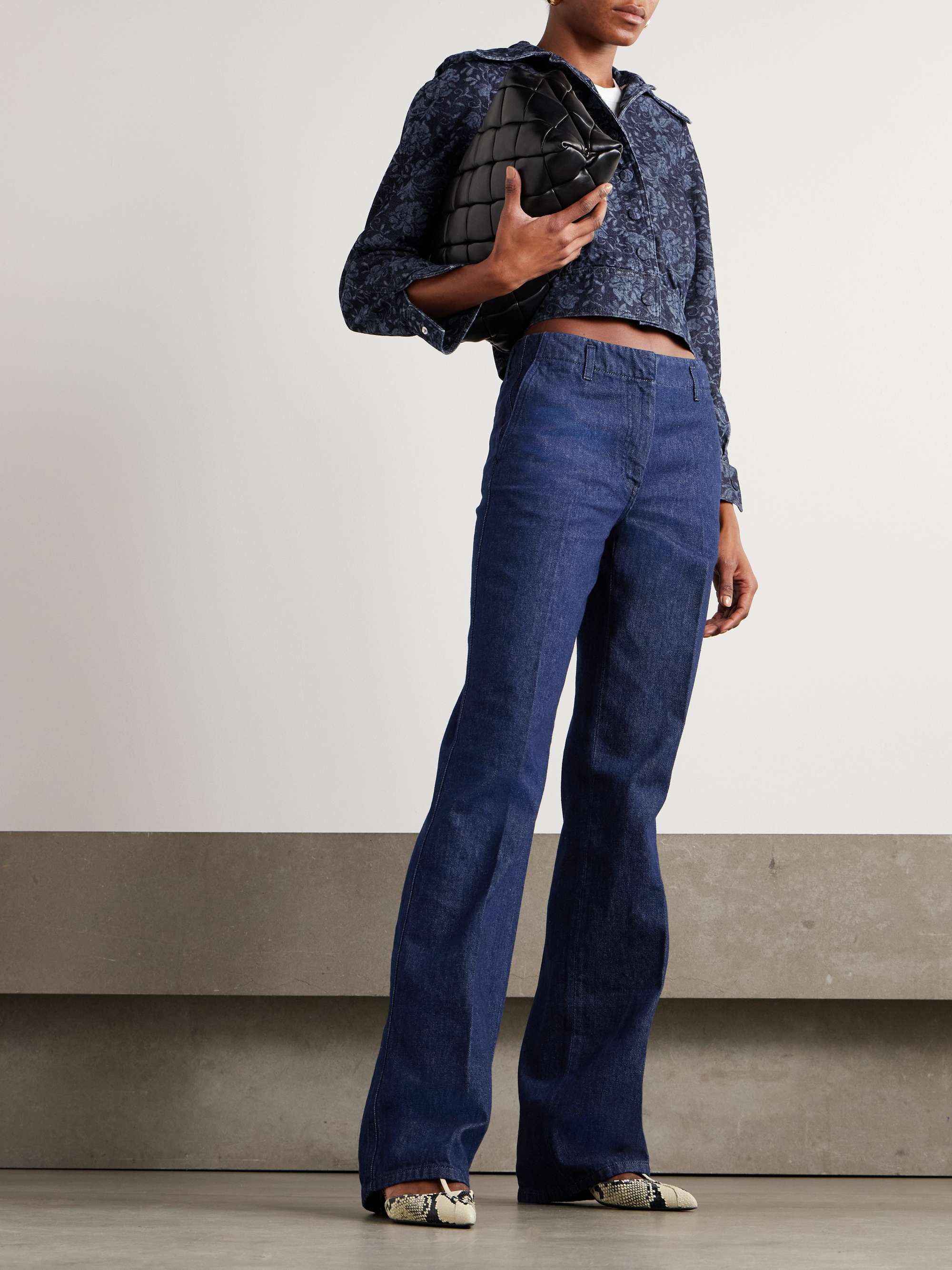 DRIES VAN NOTEN Low-rise slim-leg jeans | NET-A-PORTER
