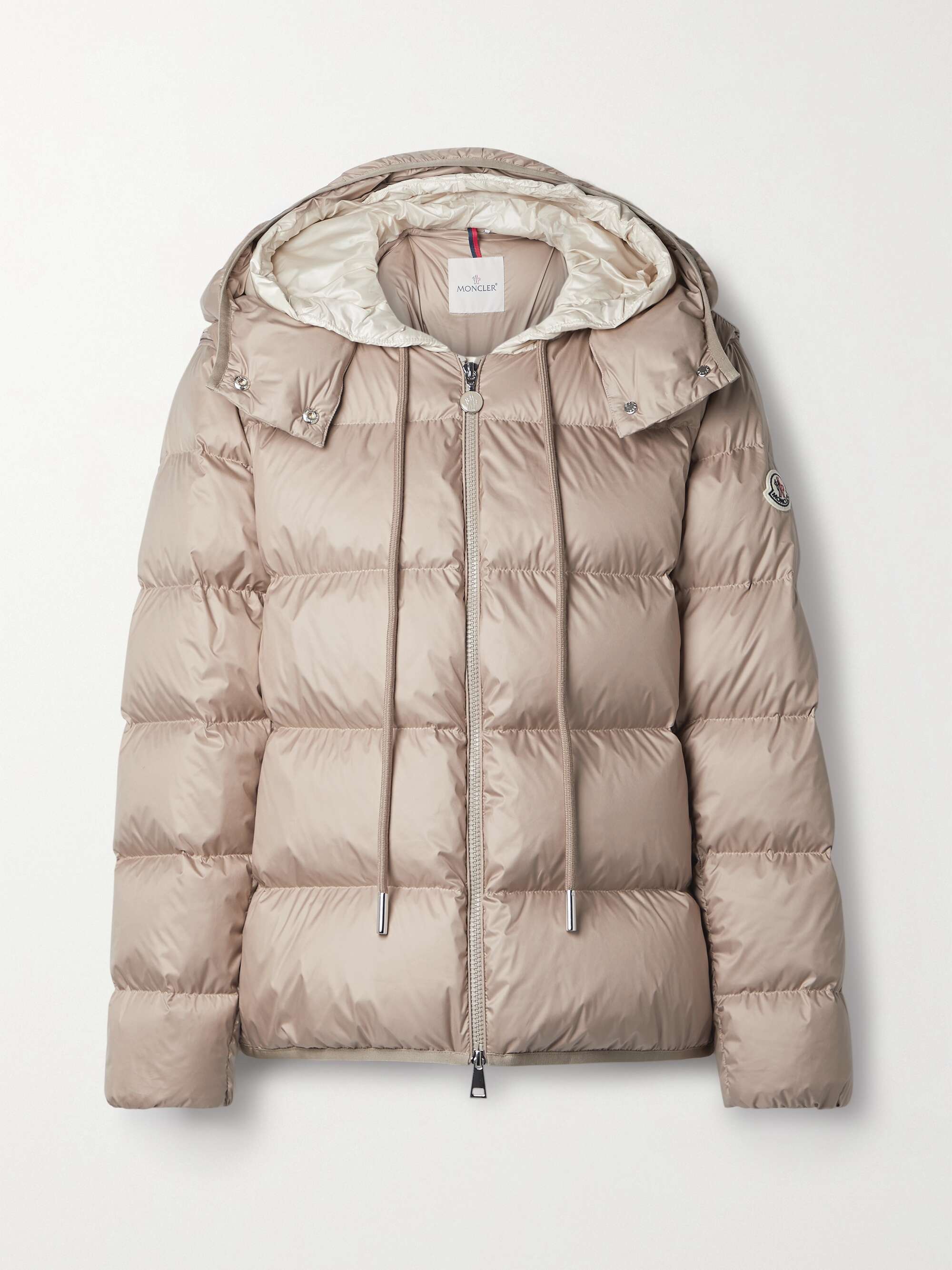 MONCLER Dronieres hooded convertible quilted shell down jacket