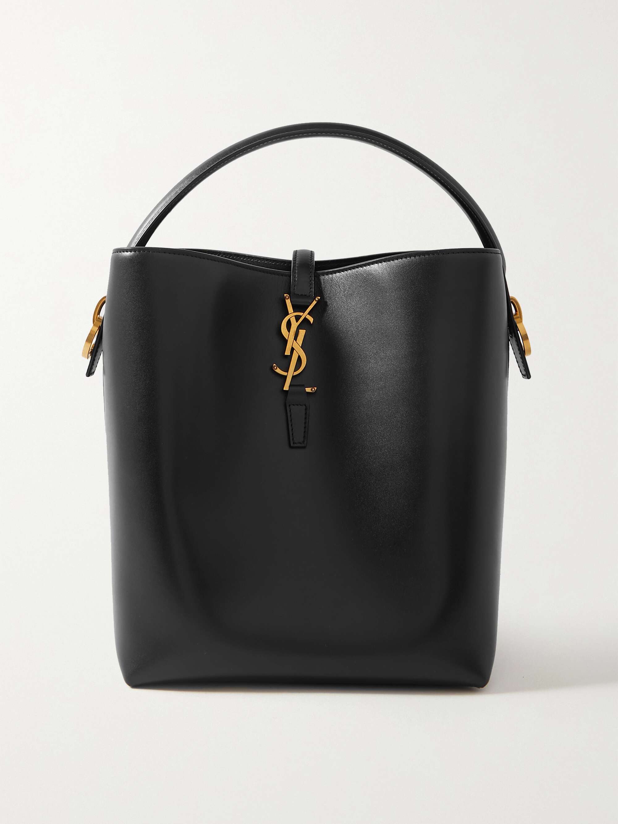 SAINT LAURENT Le 37 leather bucket bag | NET-A-PORTER