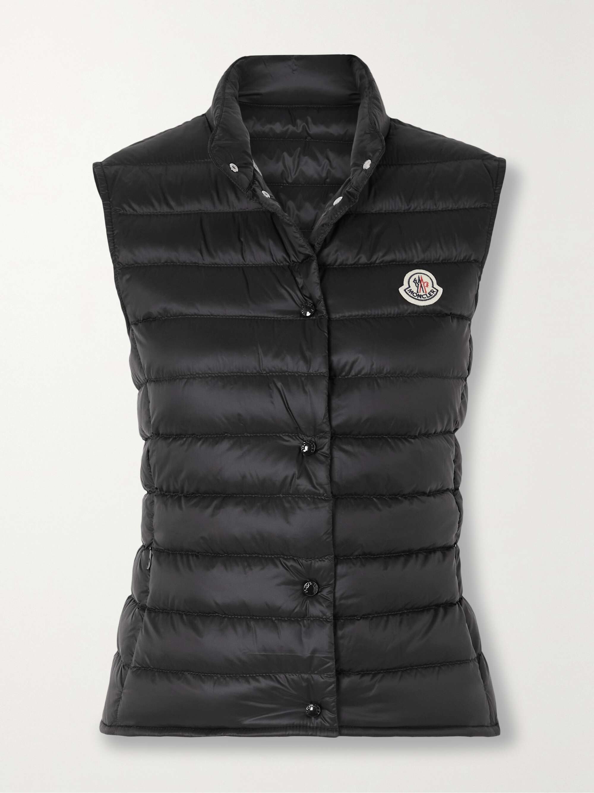 MONCLER Liane quilted shell down vest | NET-A-PORTER