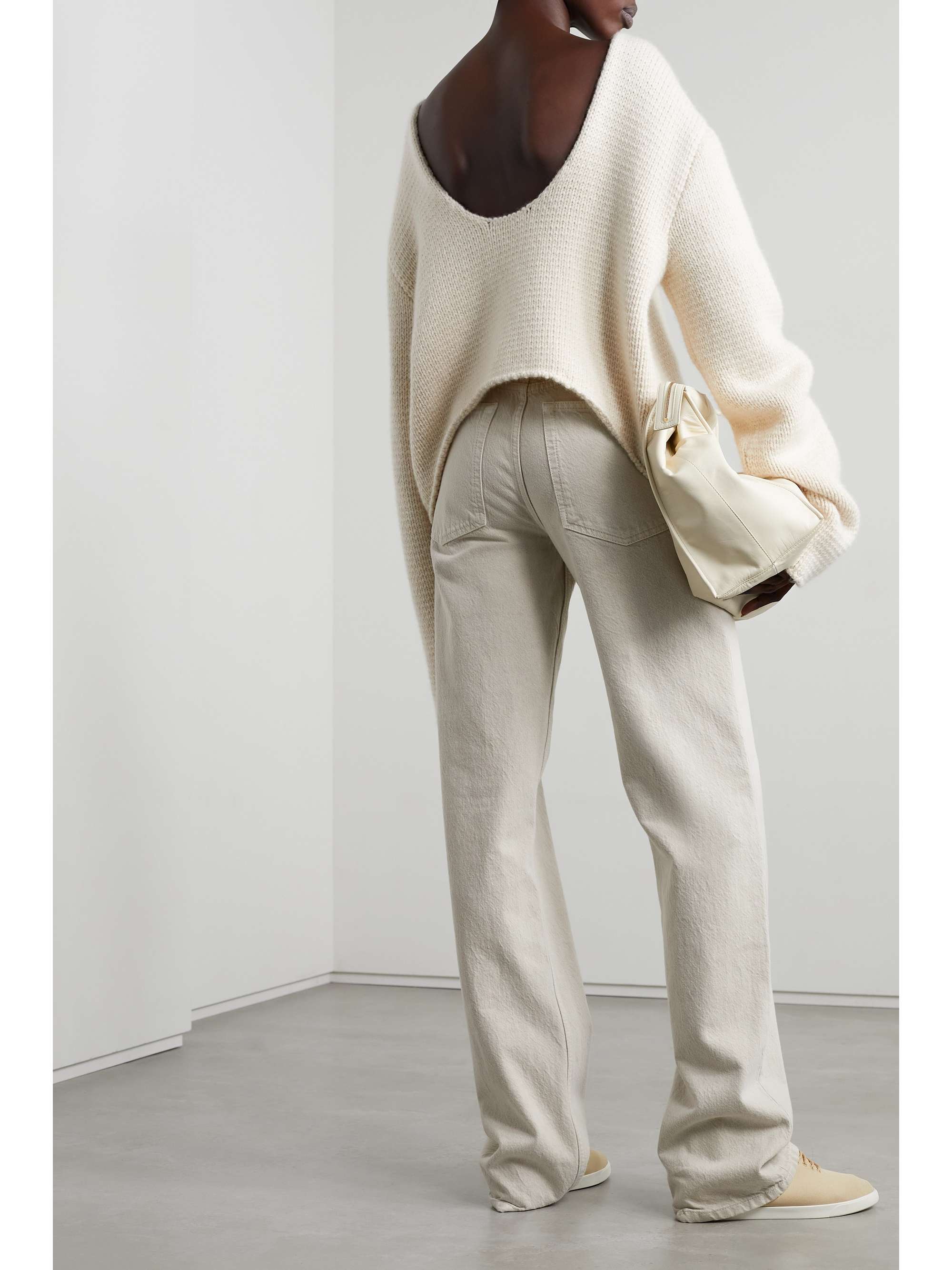 THE ROW Iri cropped cashmere sweater | NET-A-PORTER
