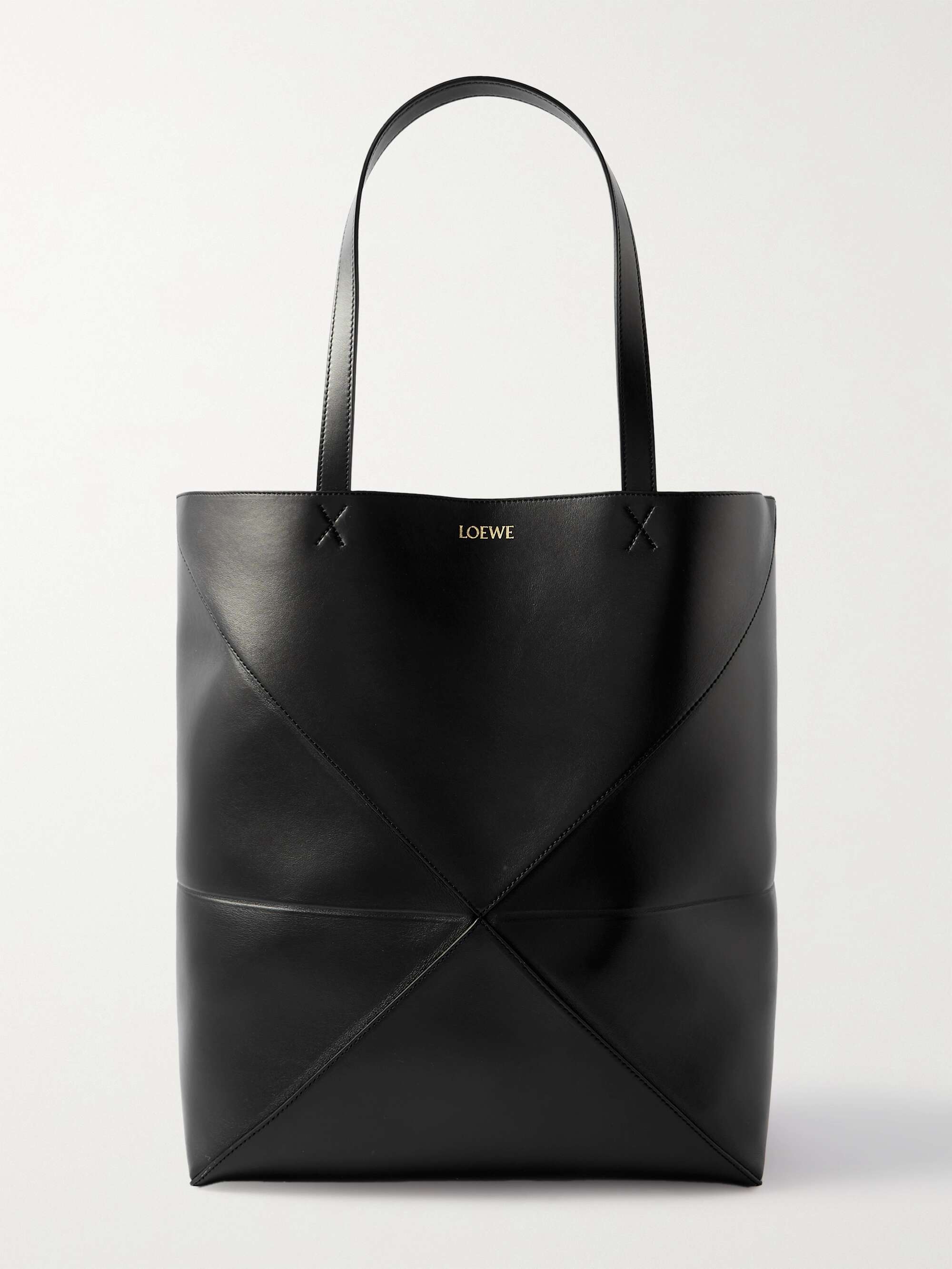LOEWE Puzzle Fold convertible large leather tote | NET-A-PORTER