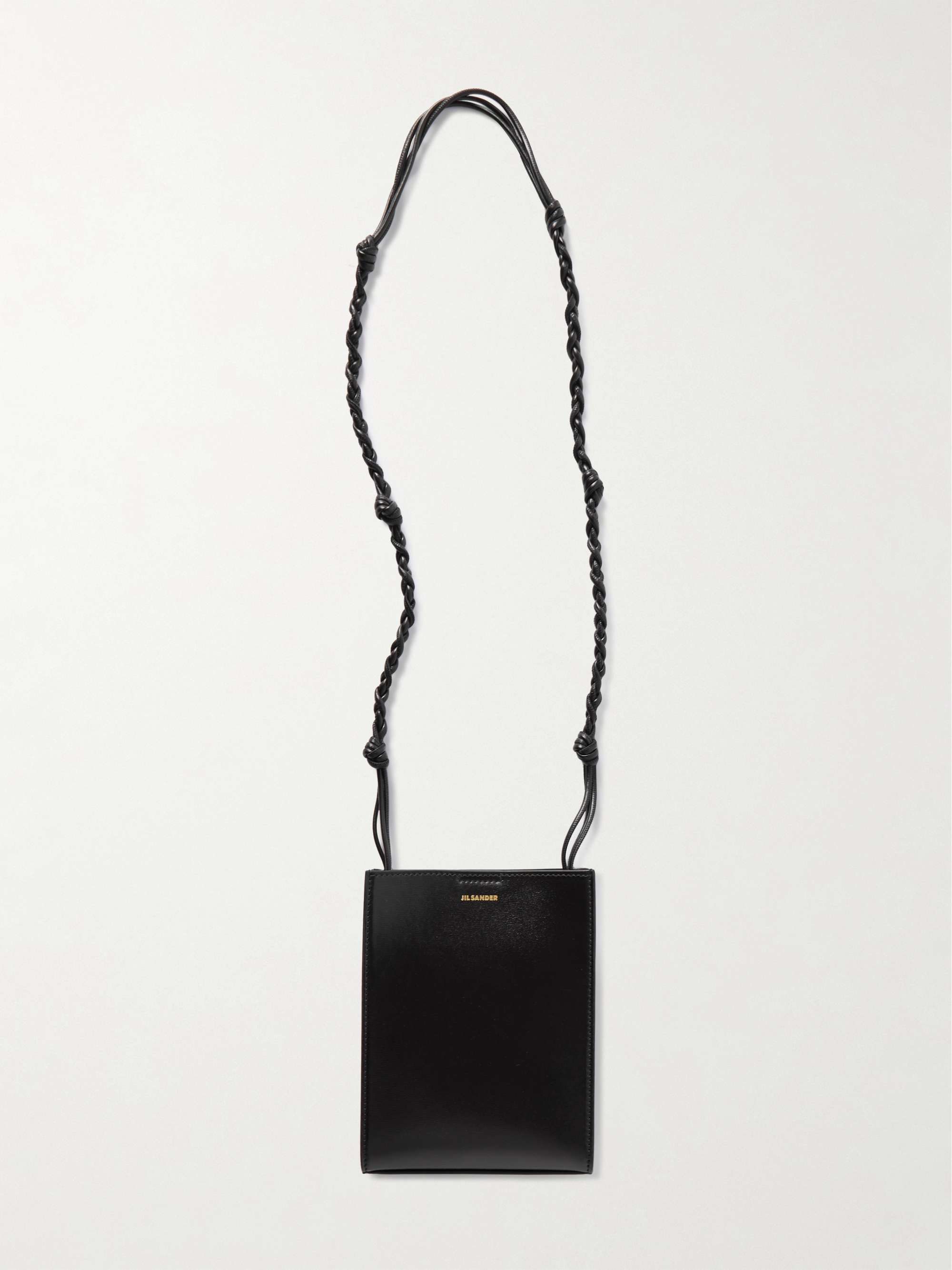 JIL SANDER Tangle small leather shoulder bag | NET-A-PORTER