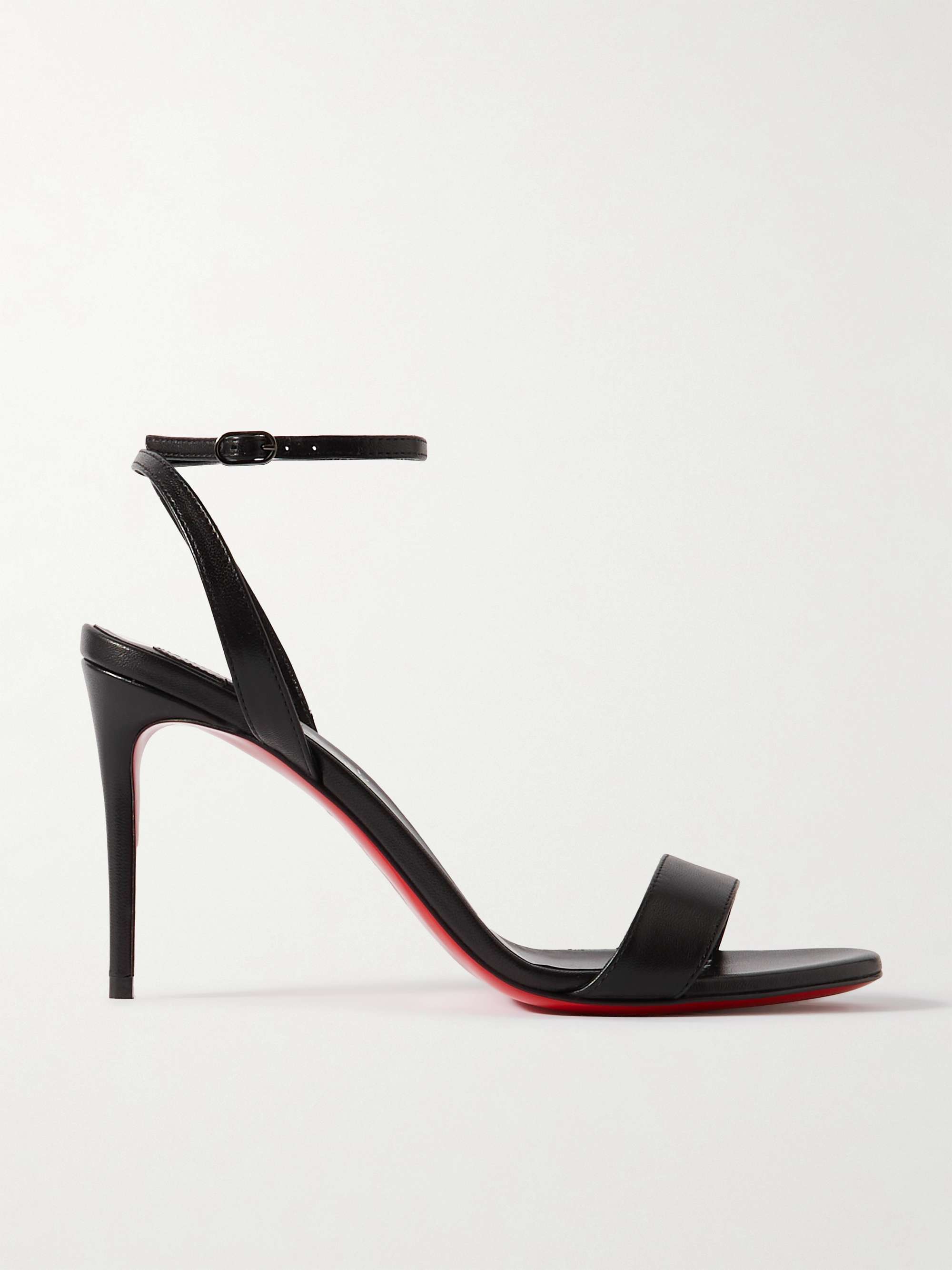 CHRISTIAN LOUBOUTIN Loubigirl 85 leather sandals | NET-A-PORTER