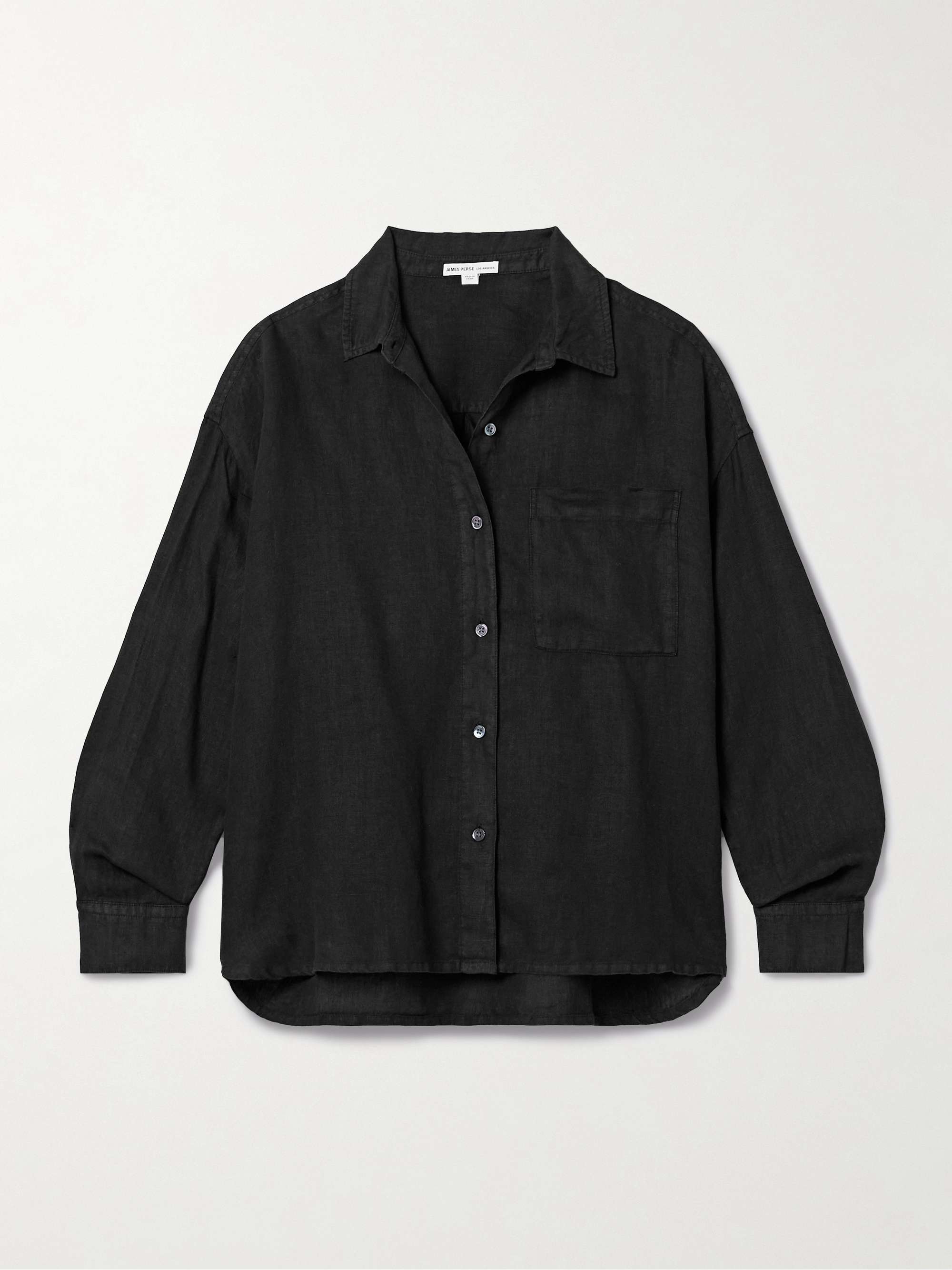 JAMES PERSE Linen shirt | NET-A-PORTER