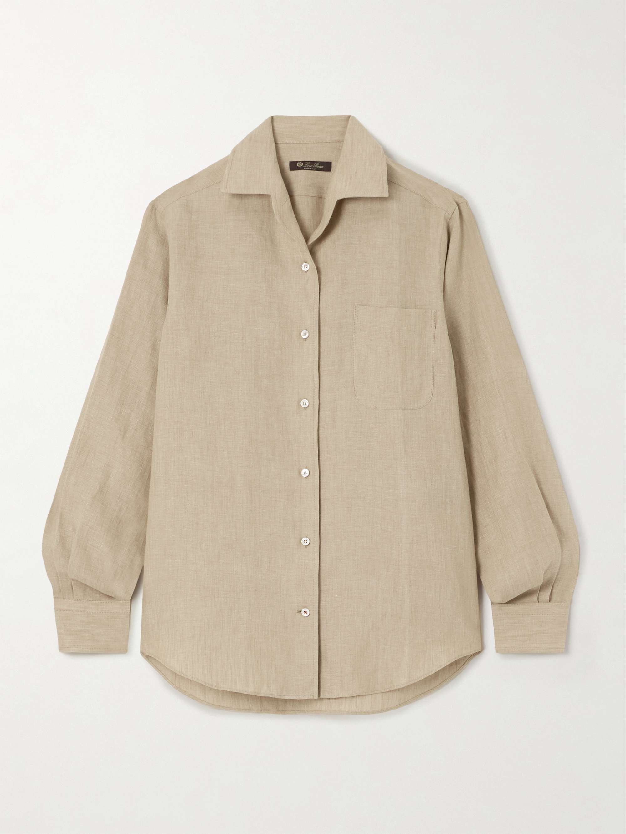 LORO PIANA Linen shirt | NET-A-PORTER