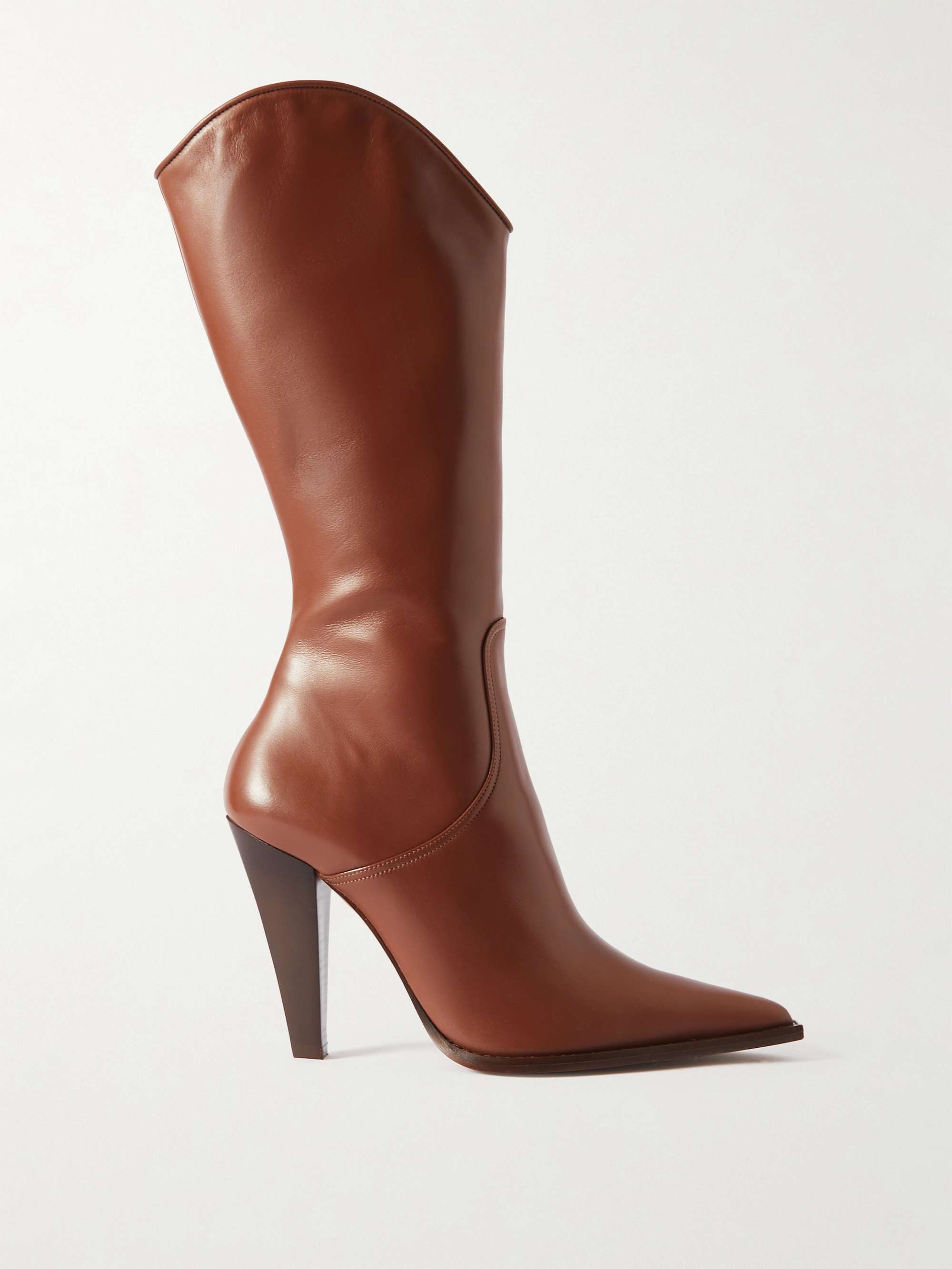 PARIS TEXAS + Nadia Lee Cohen leather boots | NET-A-PORTER