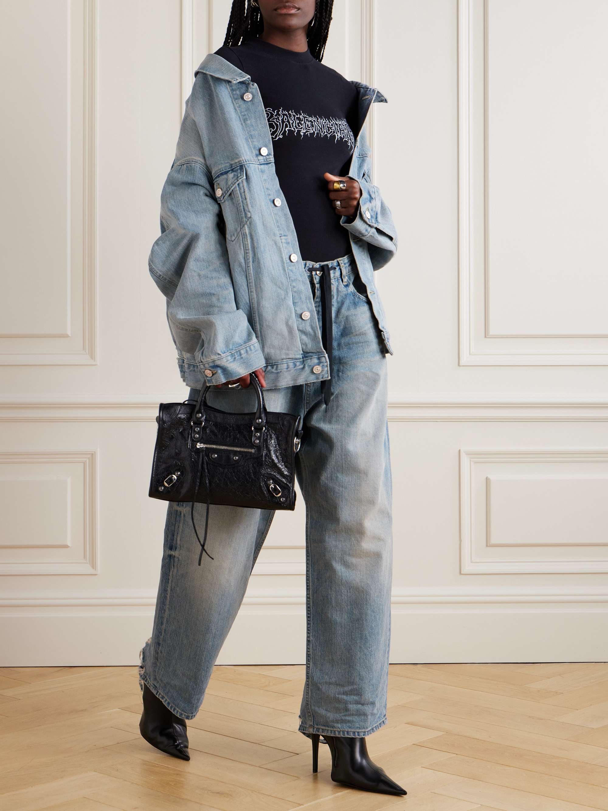 BALENCIAGA Denim jacket | NET-A-PORTER