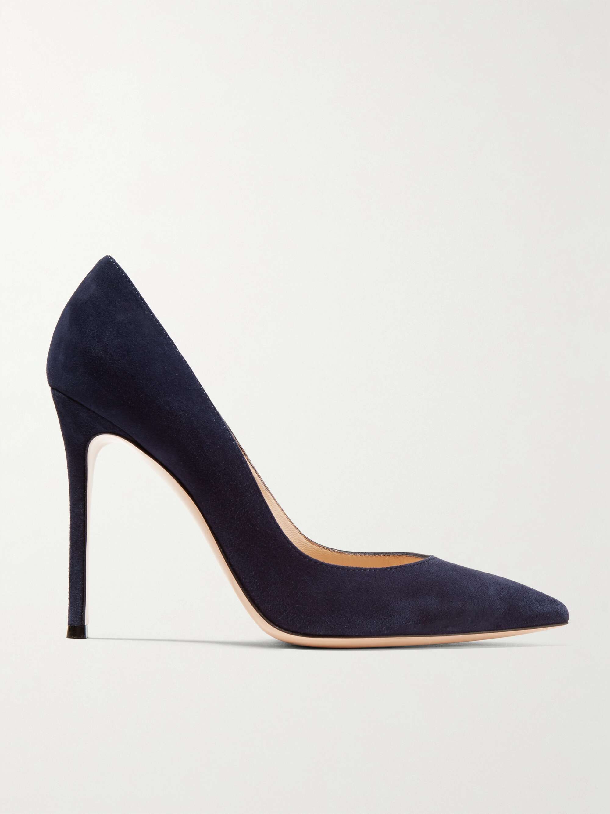 GIANVITO ROSSI Gianvito 105 suede pumps | NET-A-PORTER