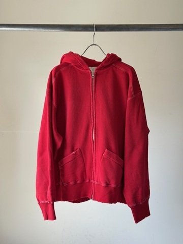 ANCELLM（アンセルム） ZIP UP HOODIE (RED) s.t.c｜洋服・小物・雑貨