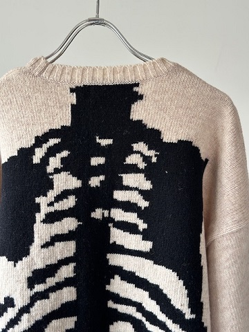 KAPITAL (キャピタル) 5G ウール BONEクルーセーターキナリ s.t.c